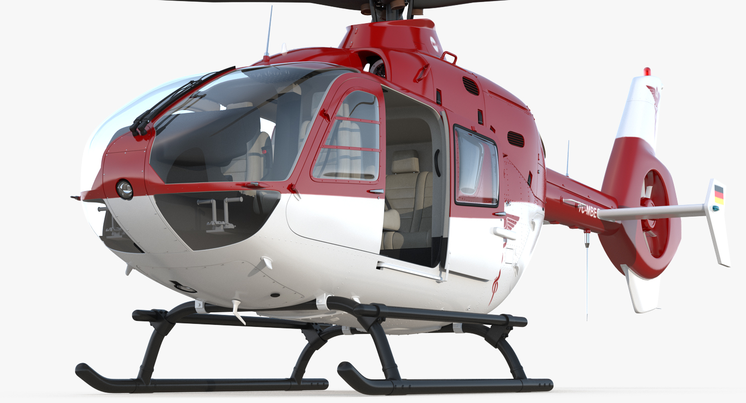 3D model Medical Air Assistance Eurocopter EC 135