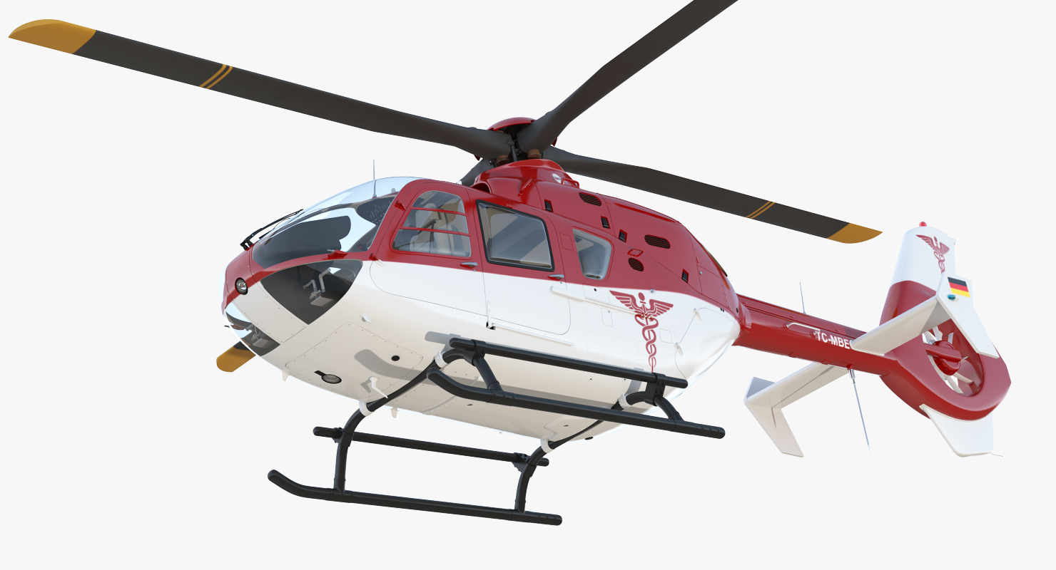 3D model Medical Air Assistance Eurocopter EC 135