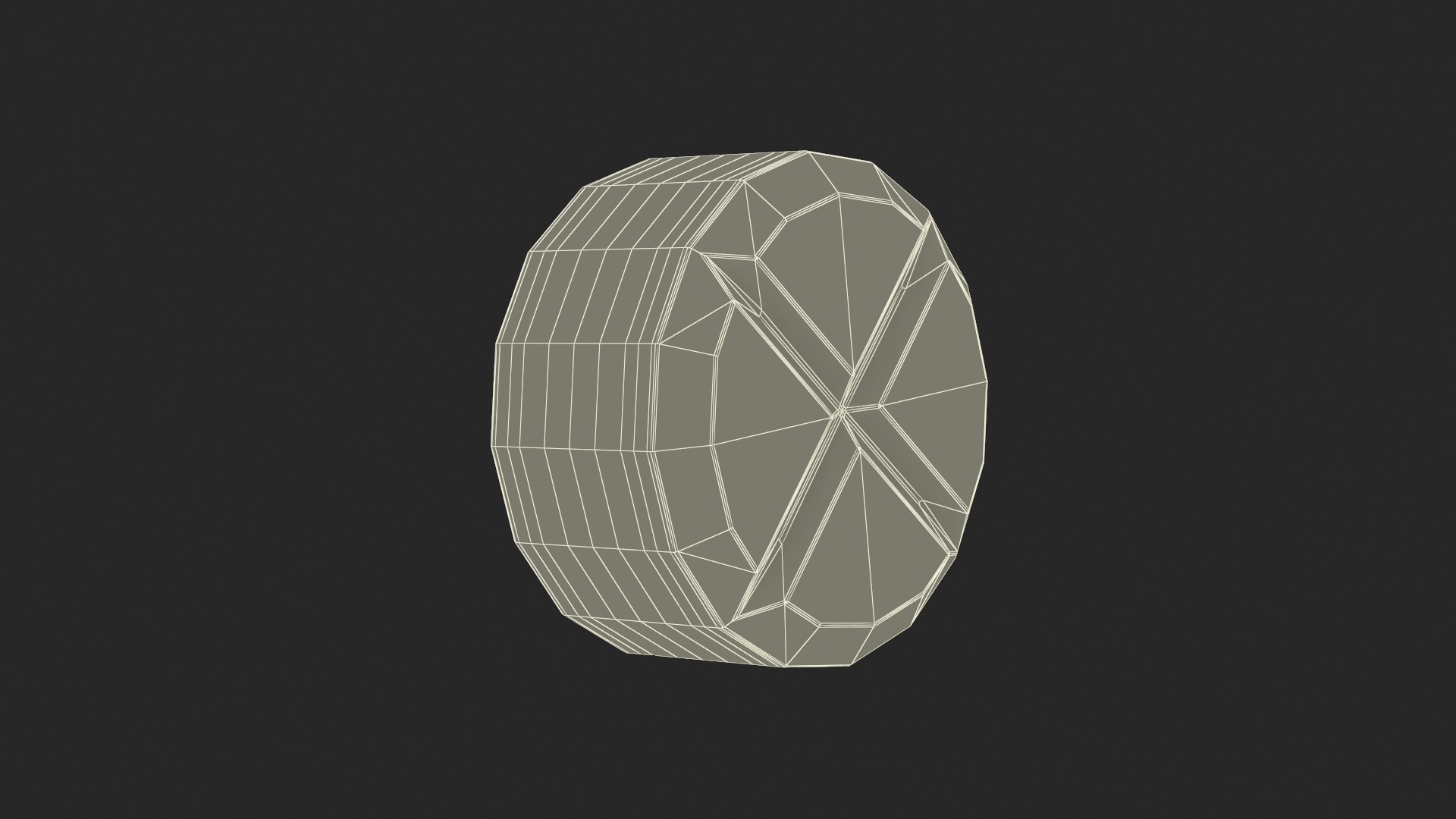 3D Unpacked Pill model
