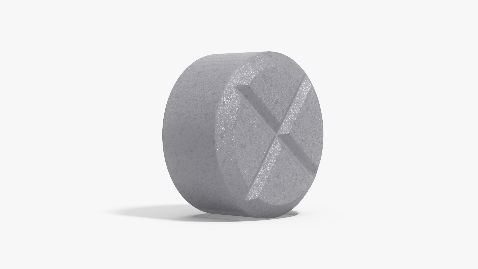 3D Unpacked Pill model