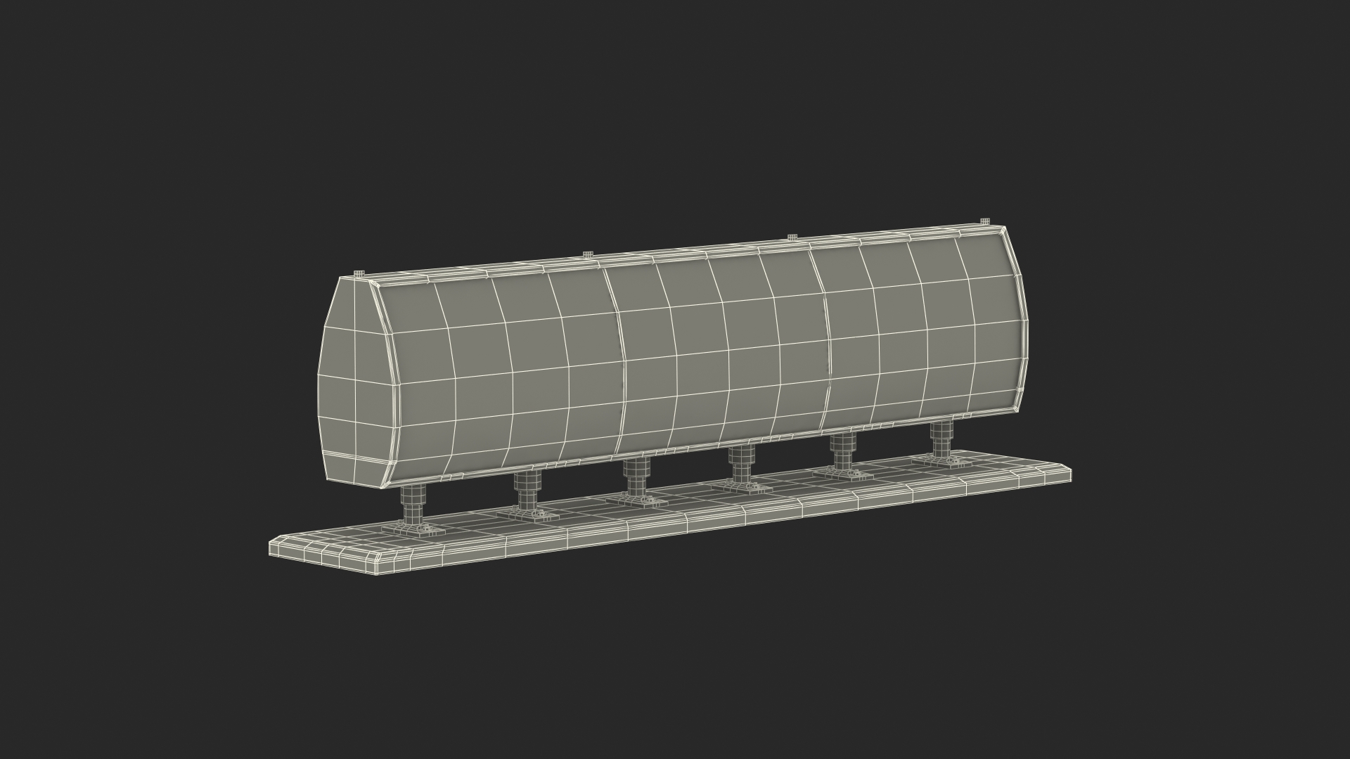 Airfiled Runway Guidance Sign 3D model