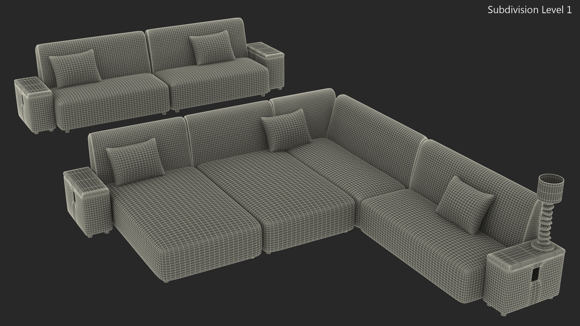 3D model Home Cinema Interior