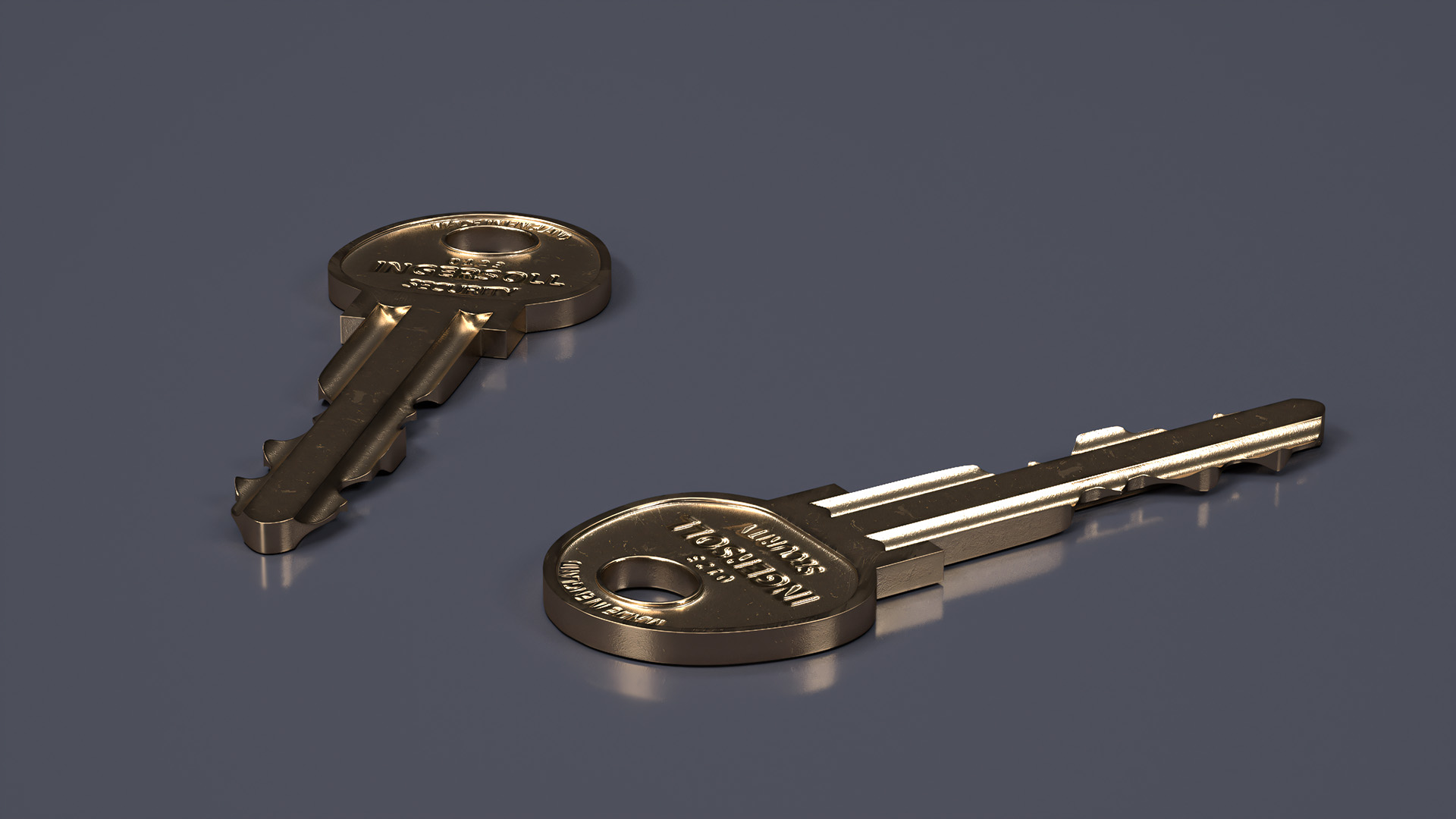 3D Key Type Ingersoll model