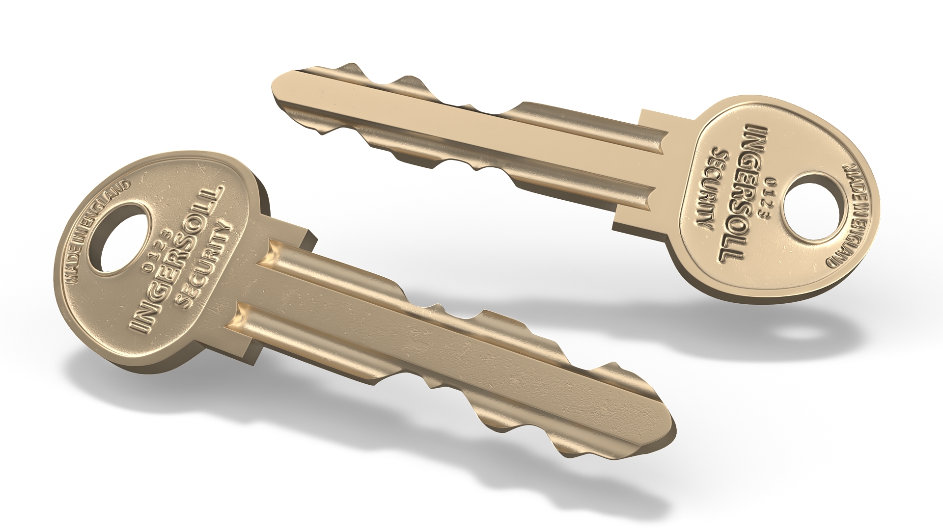 3D Key Type Ingersoll model