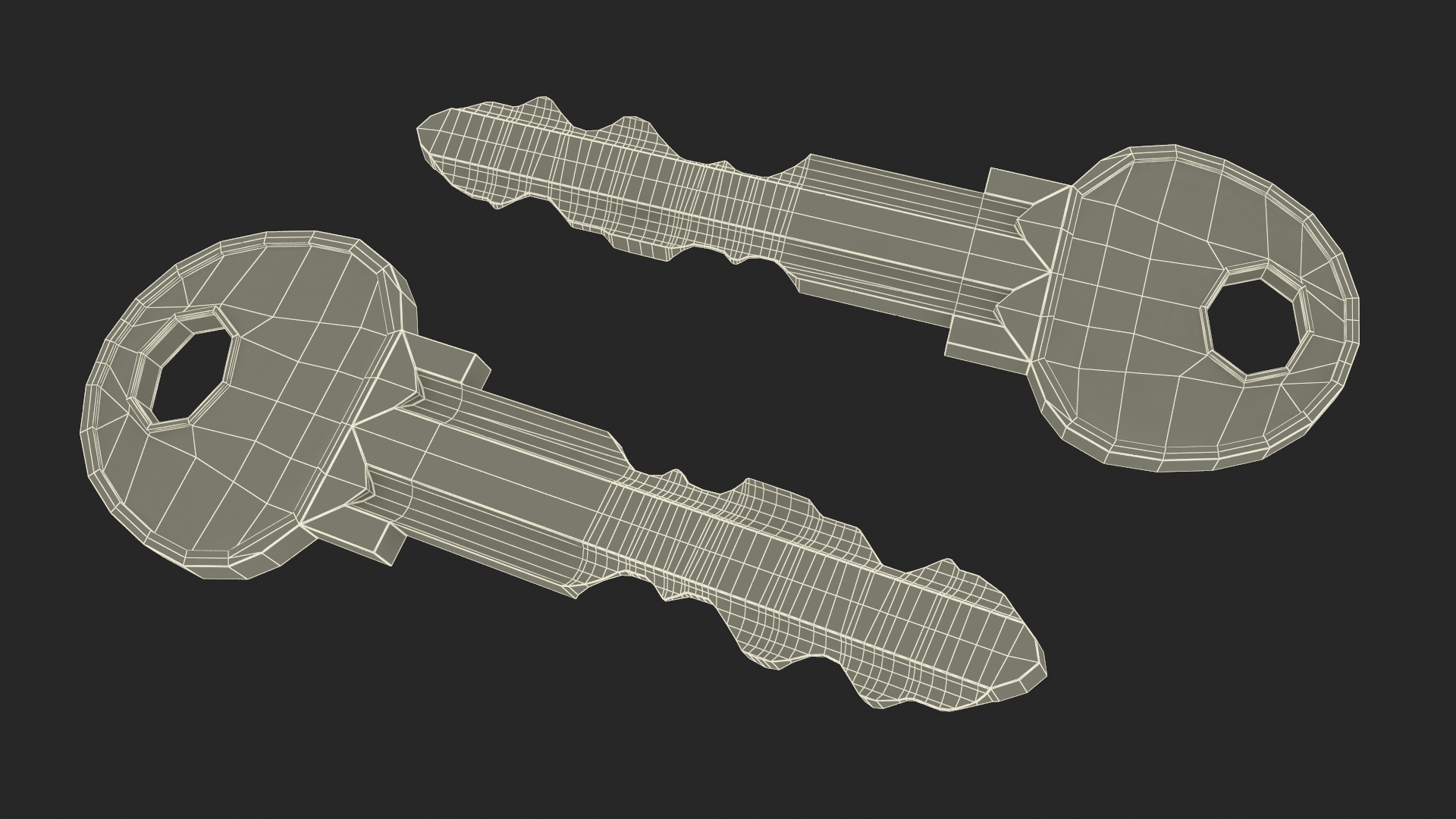 3D Key Type Ingersoll model