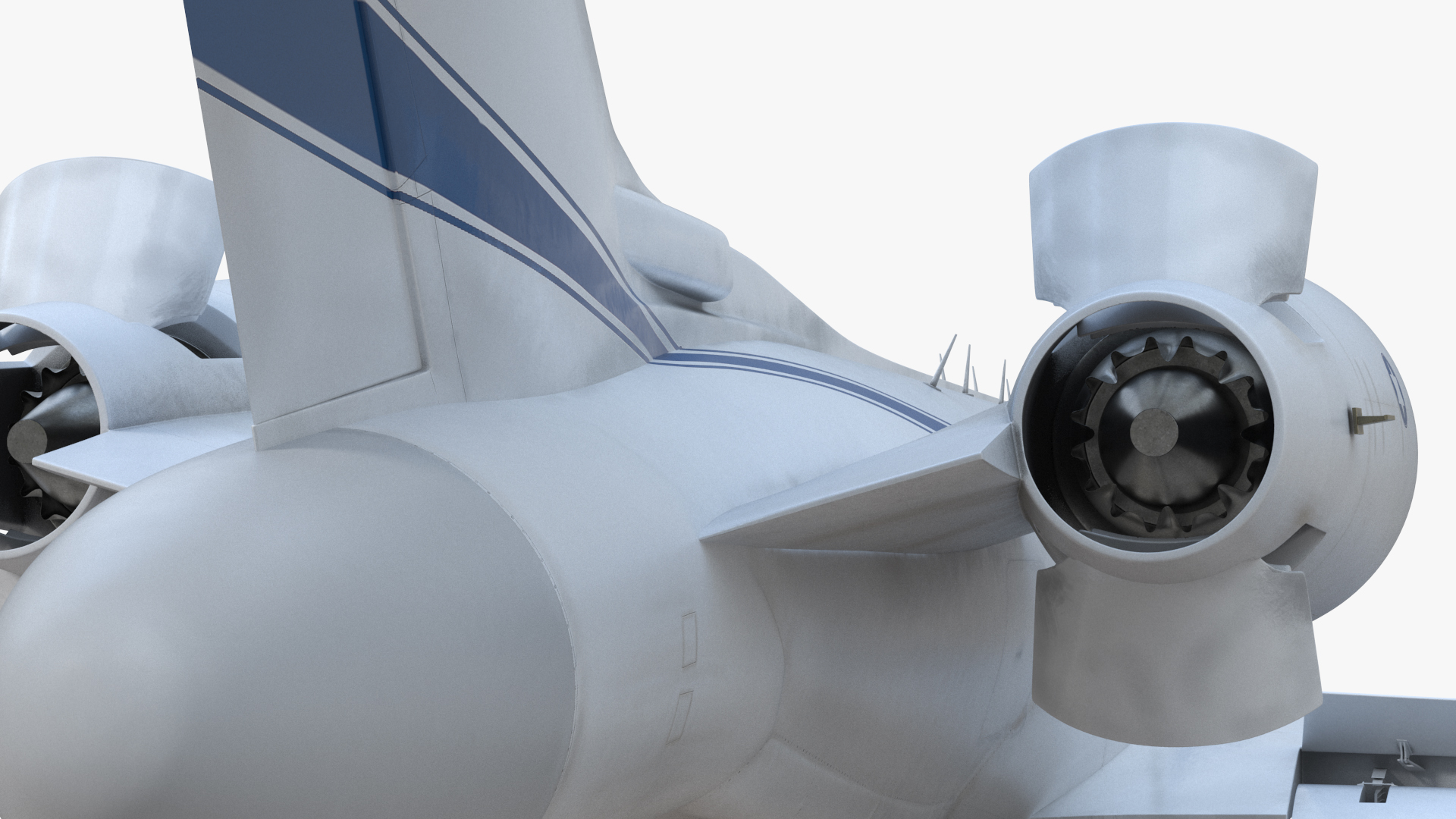 3D CAEW Airborne Early Warning Aircraft