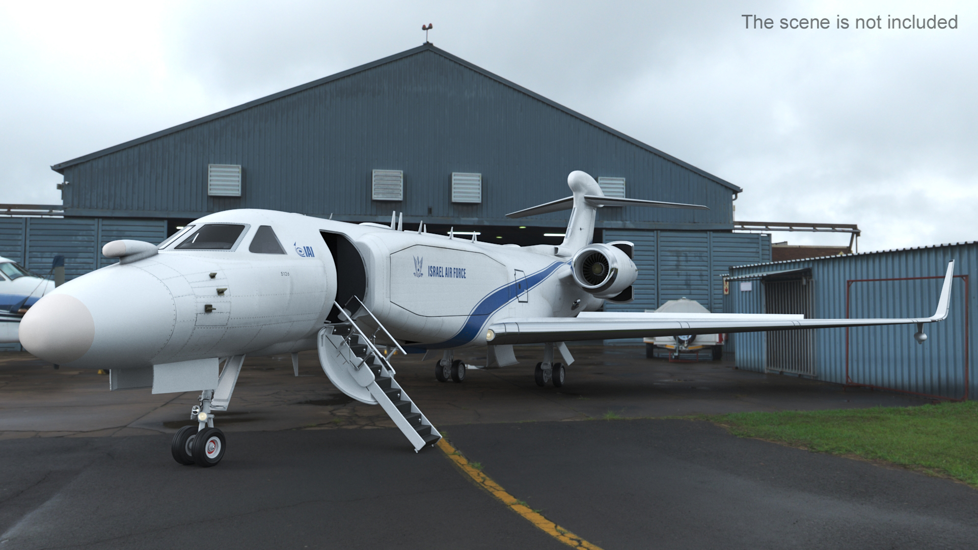3D CAEW Airborne Early Warning Aircraft