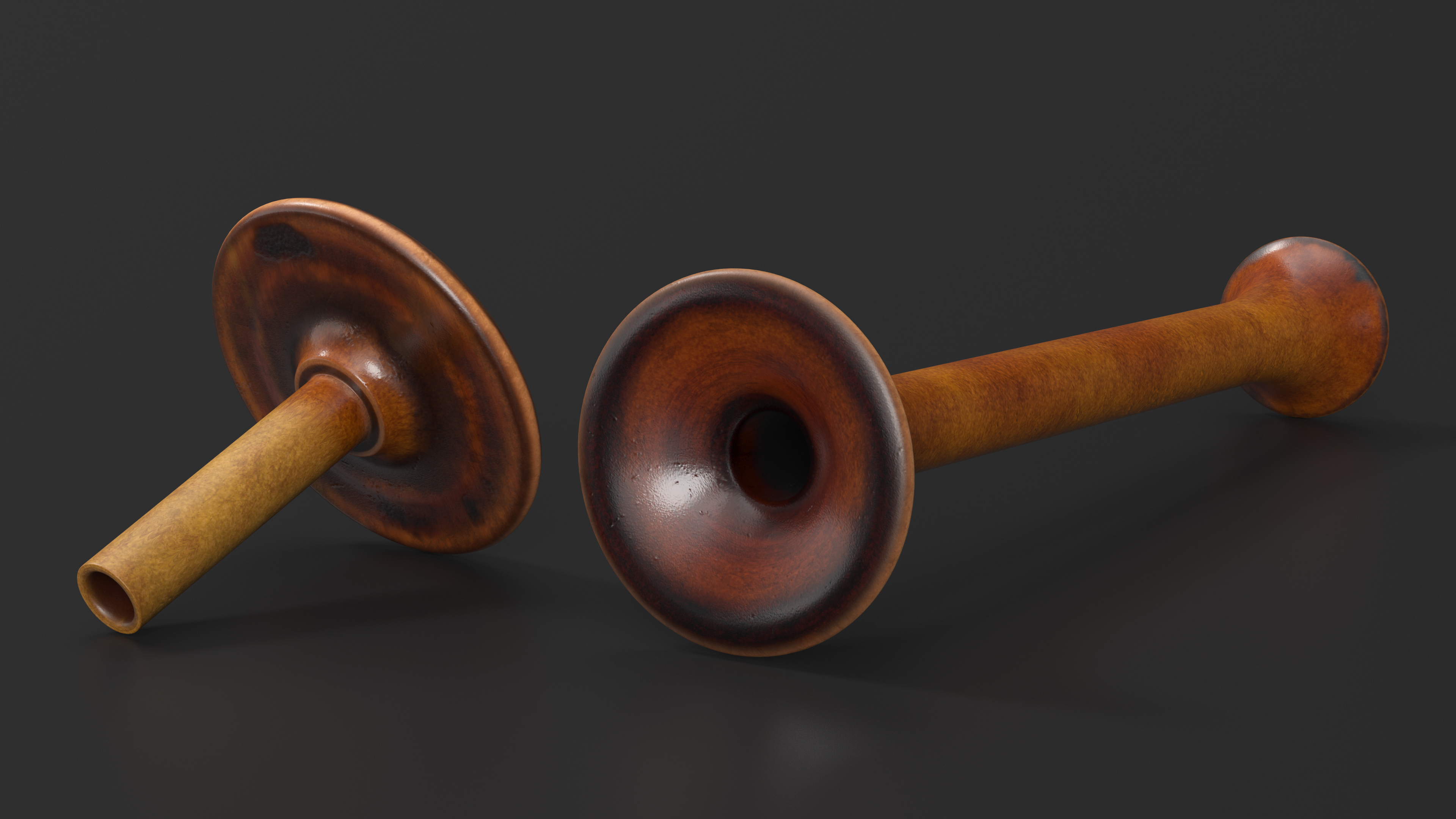 Vintage Monaural Williams Stethoscope 3D