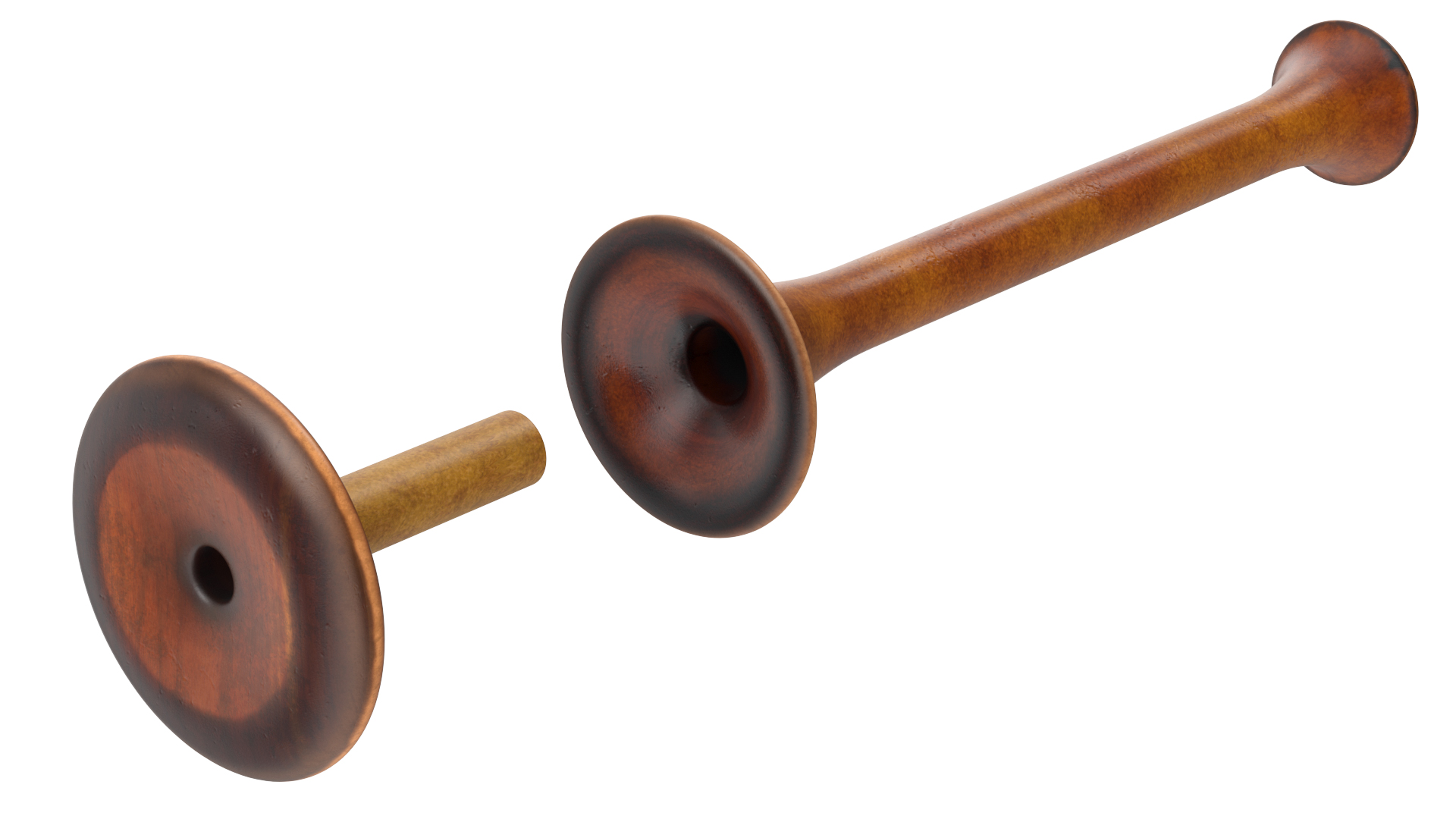 Vintage Monaural Williams Stethoscope 3D