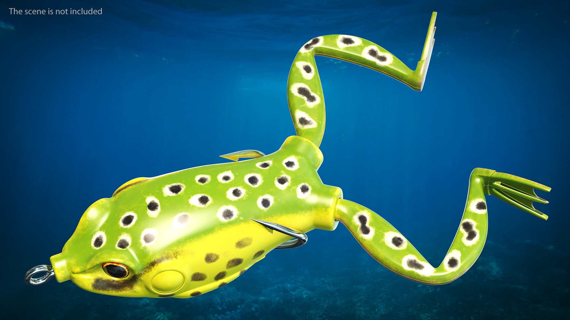 RUNCL Topwater Frog Lure 3D model