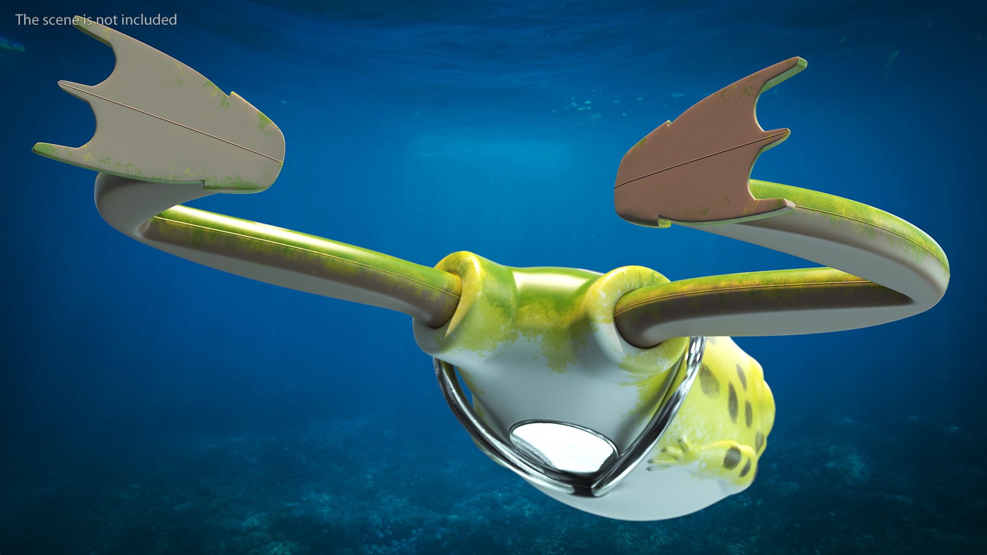 RUNCL Topwater Frog Lure 3D model