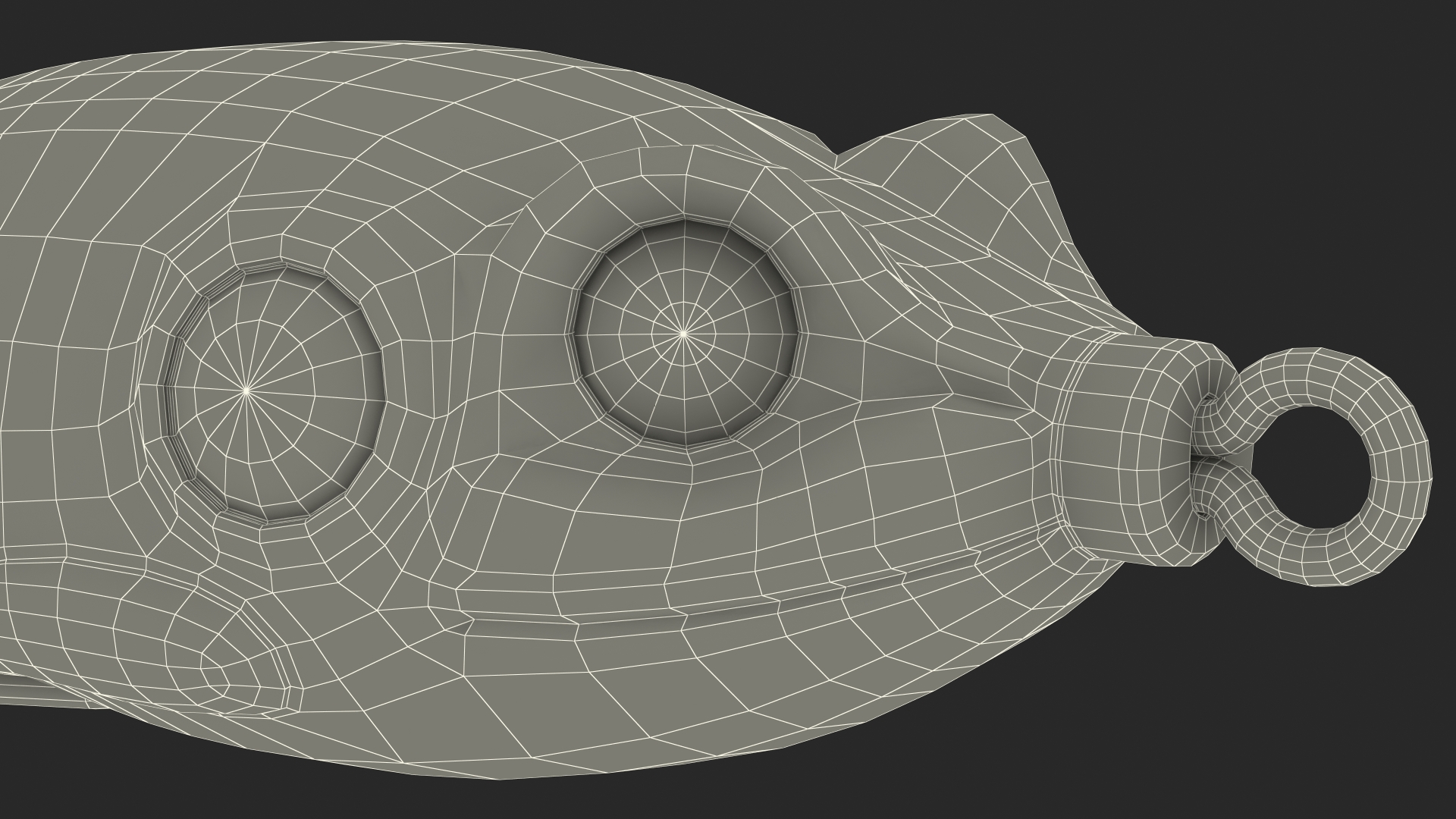 RUNCL Topwater Frog Lure 3D model