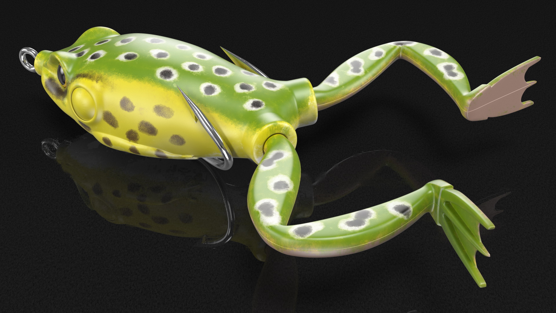 RUNCL Topwater Frog Lure 3D model