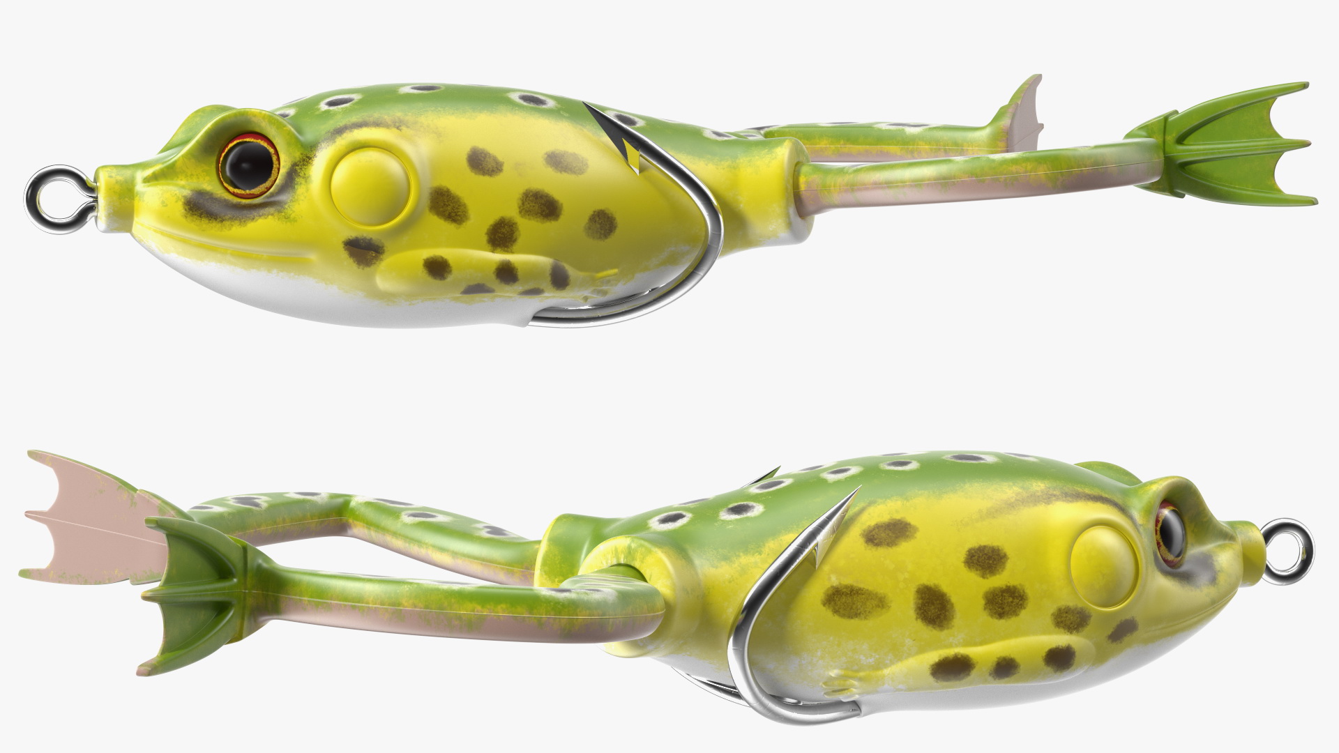 RUNCL Topwater Frog Lure 3D model
