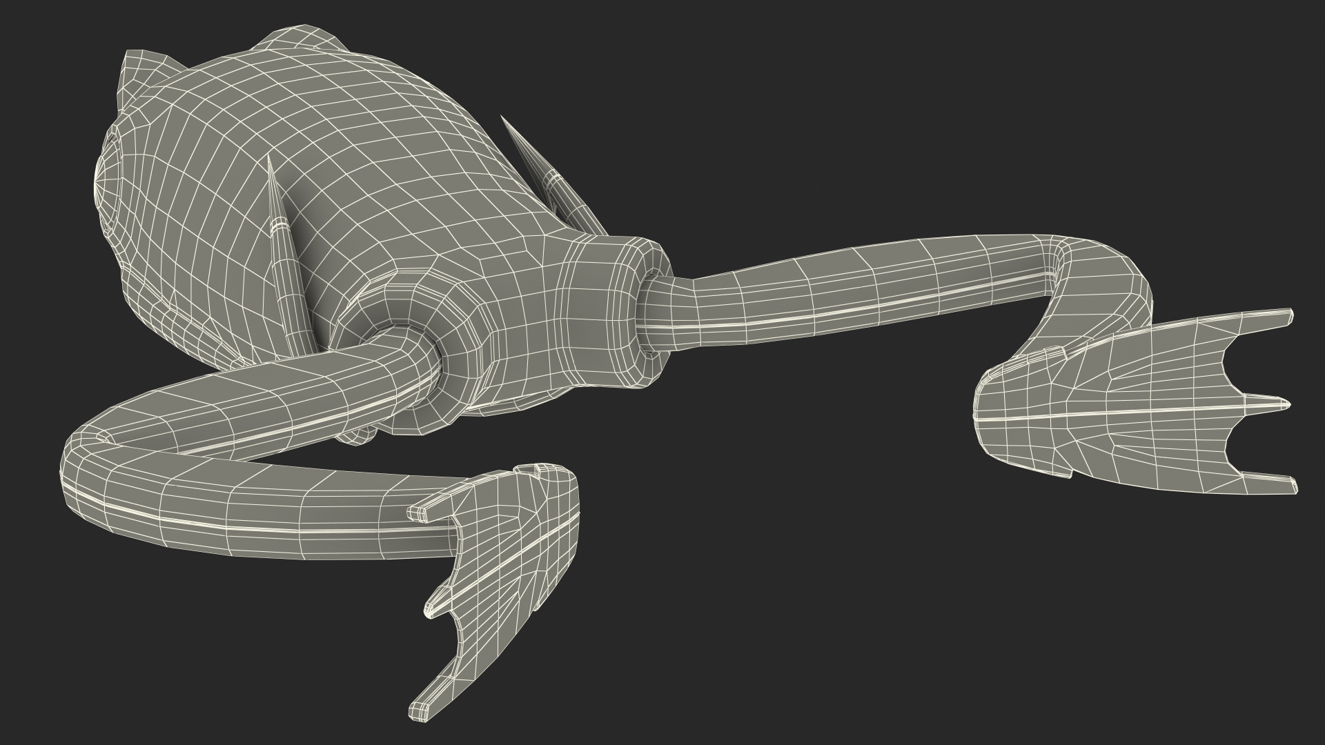 RUNCL Topwater Frog Lure 3D model