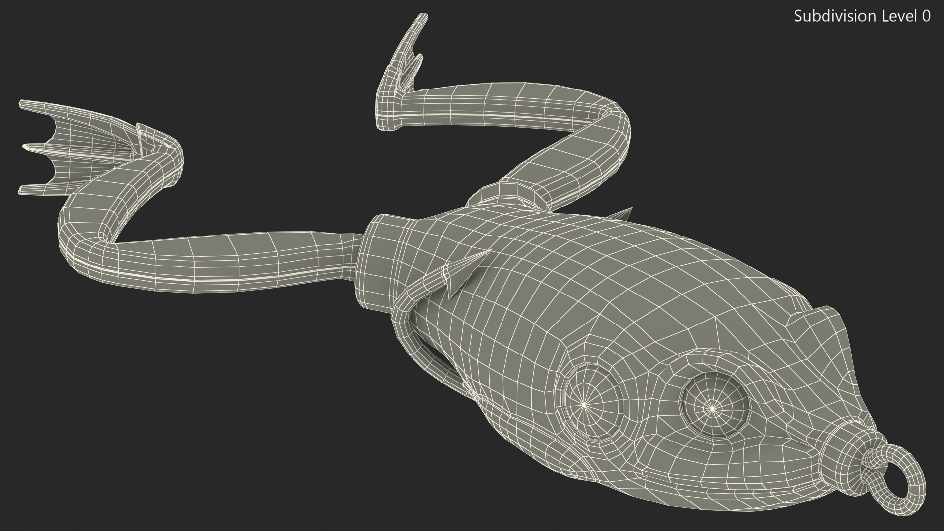 RUNCL Topwater Frog Lure 3D model