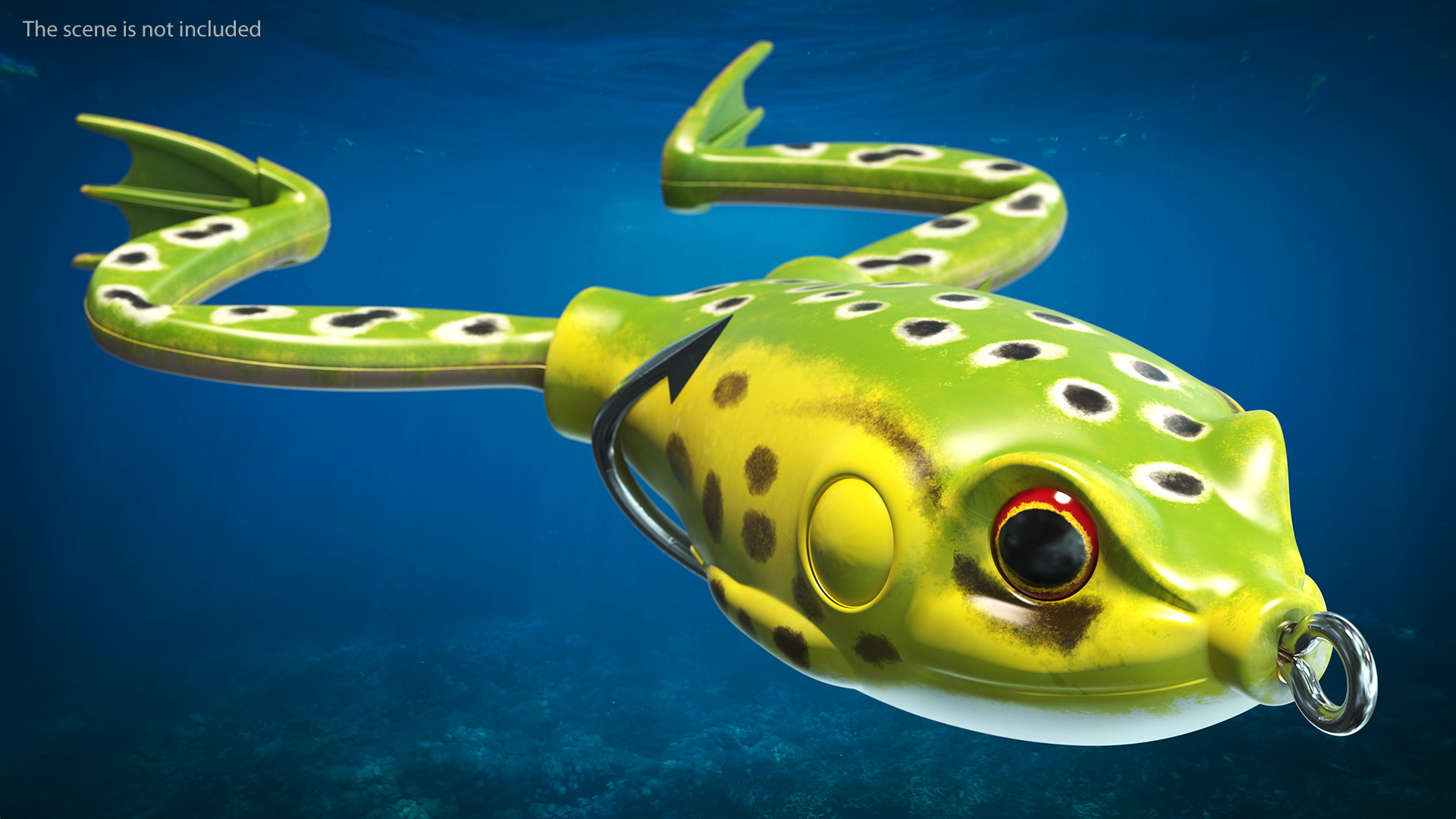 RUNCL Topwater Frog Lure 3D model