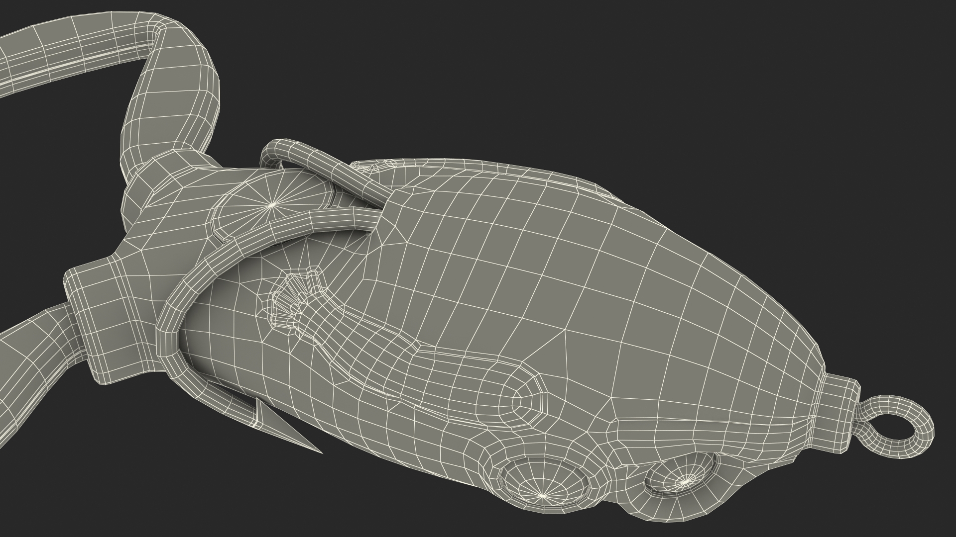 RUNCL Topwater Frog Lure 3D model
