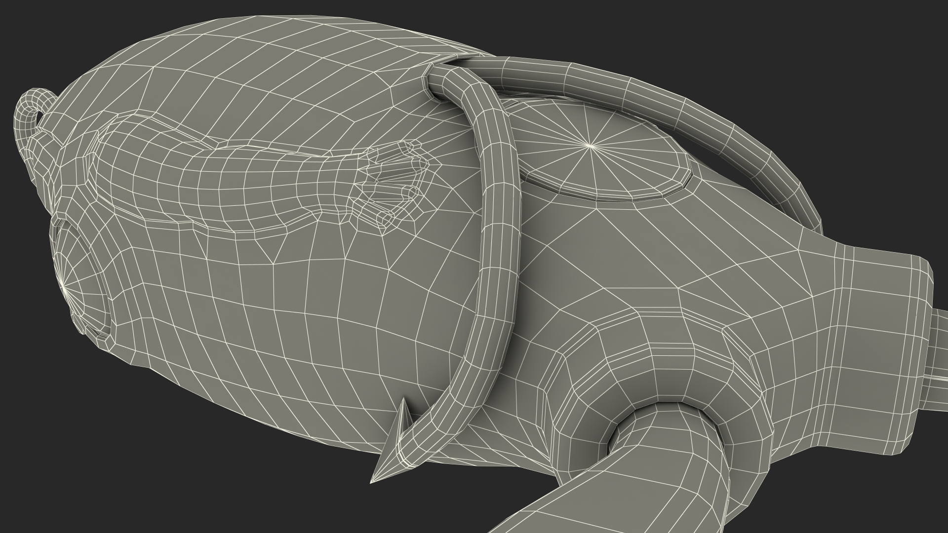 RUNCL Topwater Frog Lure 3D model