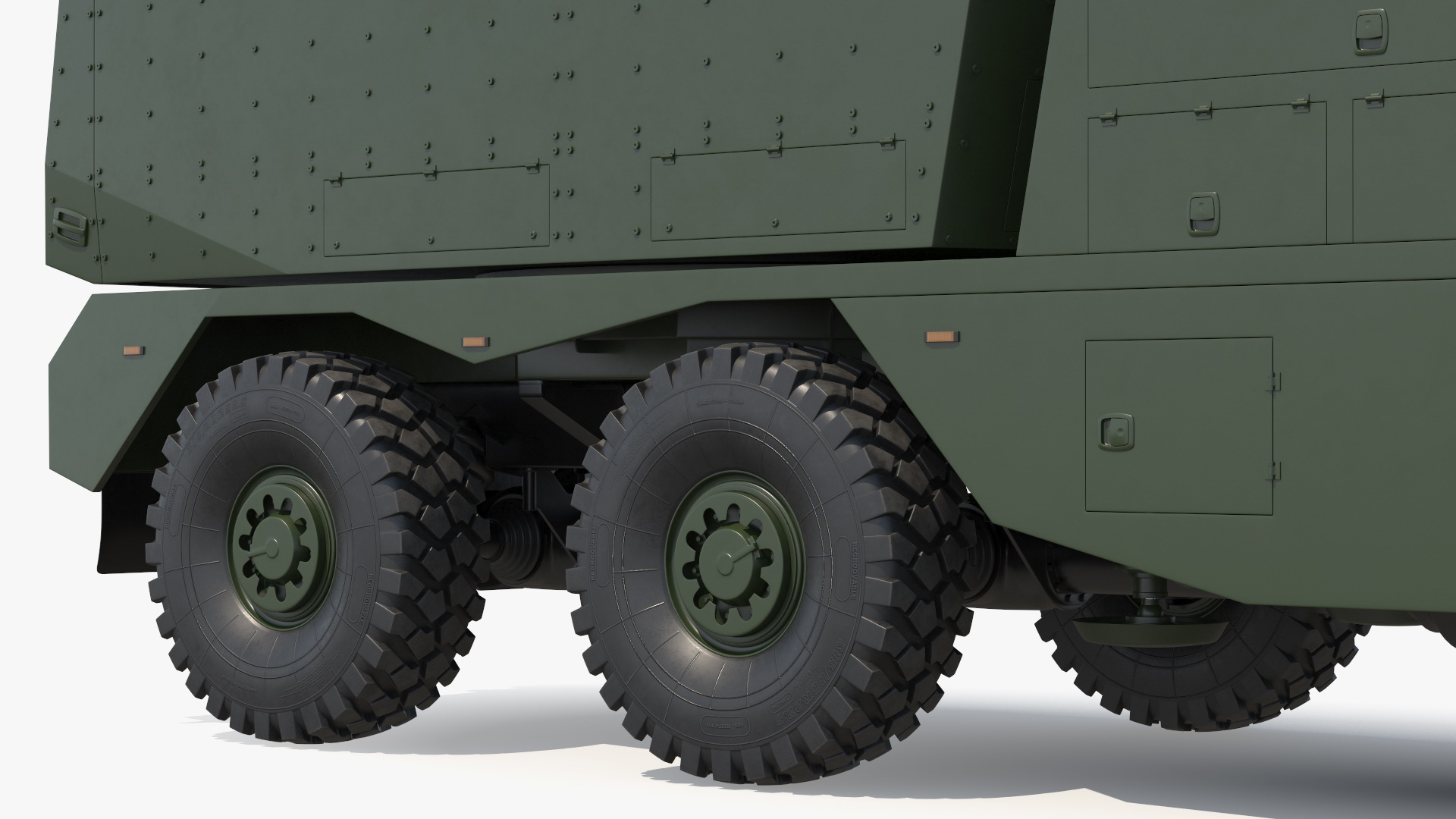 3D Military Howitzer Morana Green Rigged for Maya
