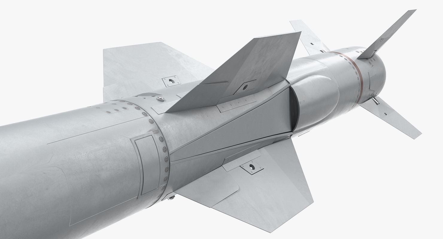 MK 141 Missile Launching System With AGM 84 Harpoon Missile 3D model