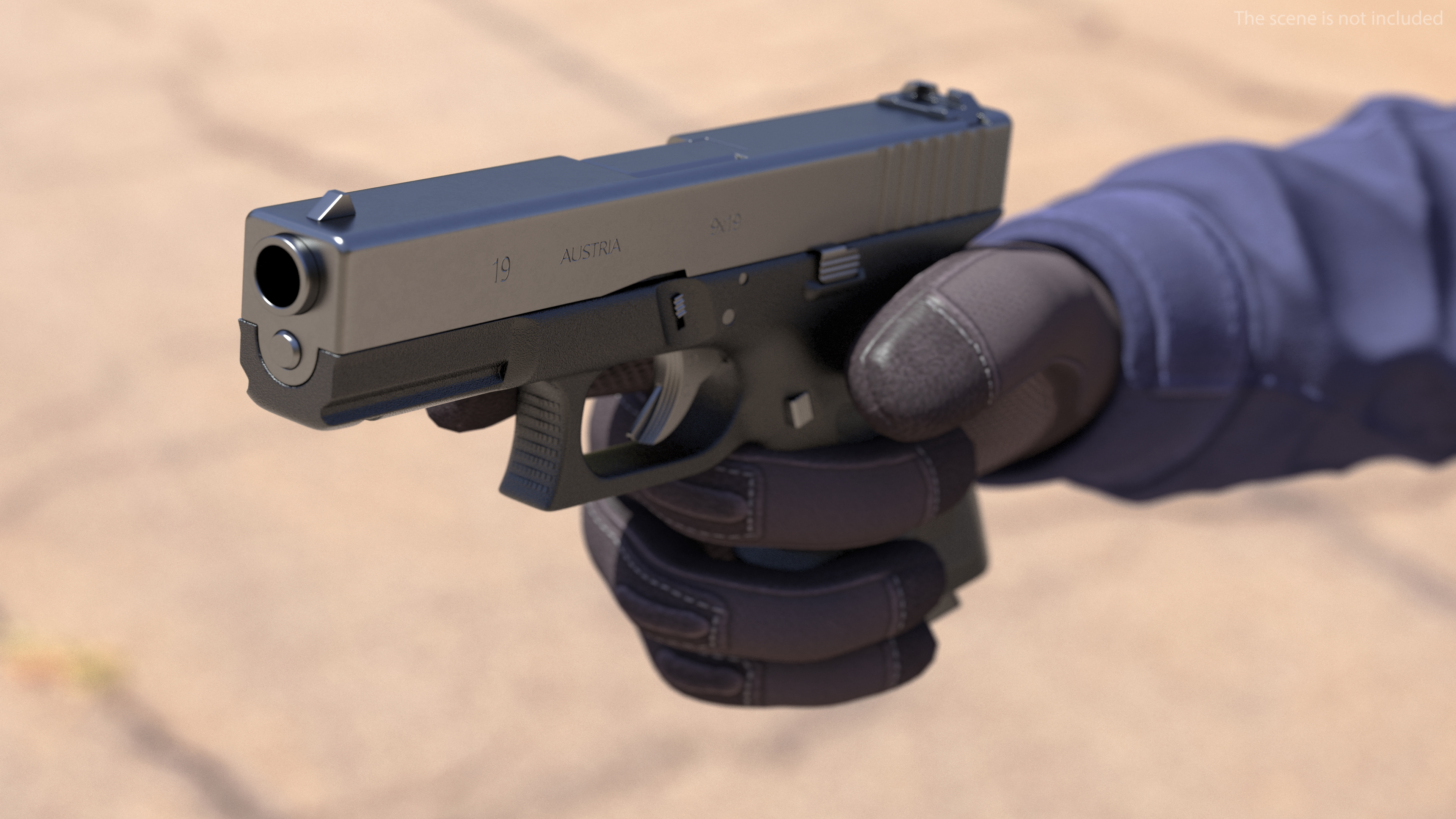 3D Micro Compact Handgun
