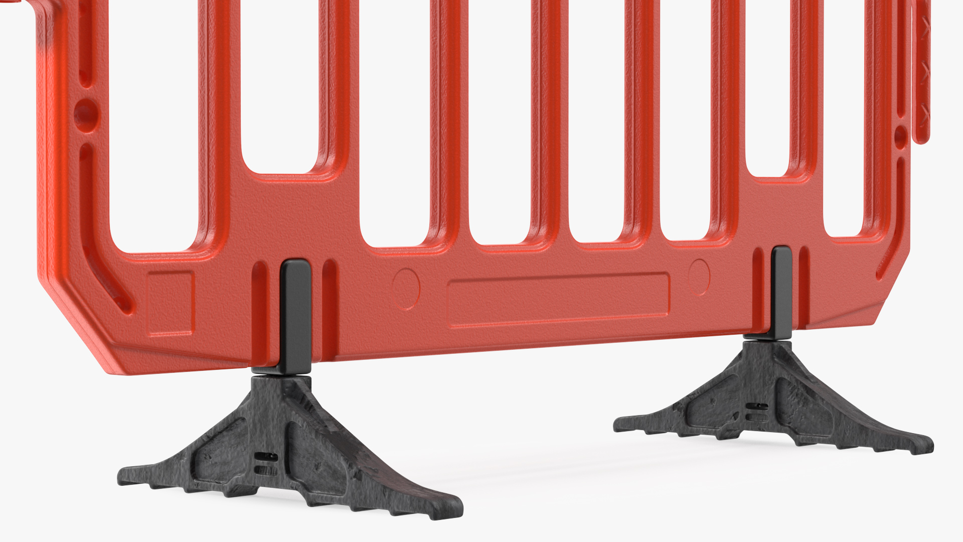 3D model Plastic Road Safety Fence