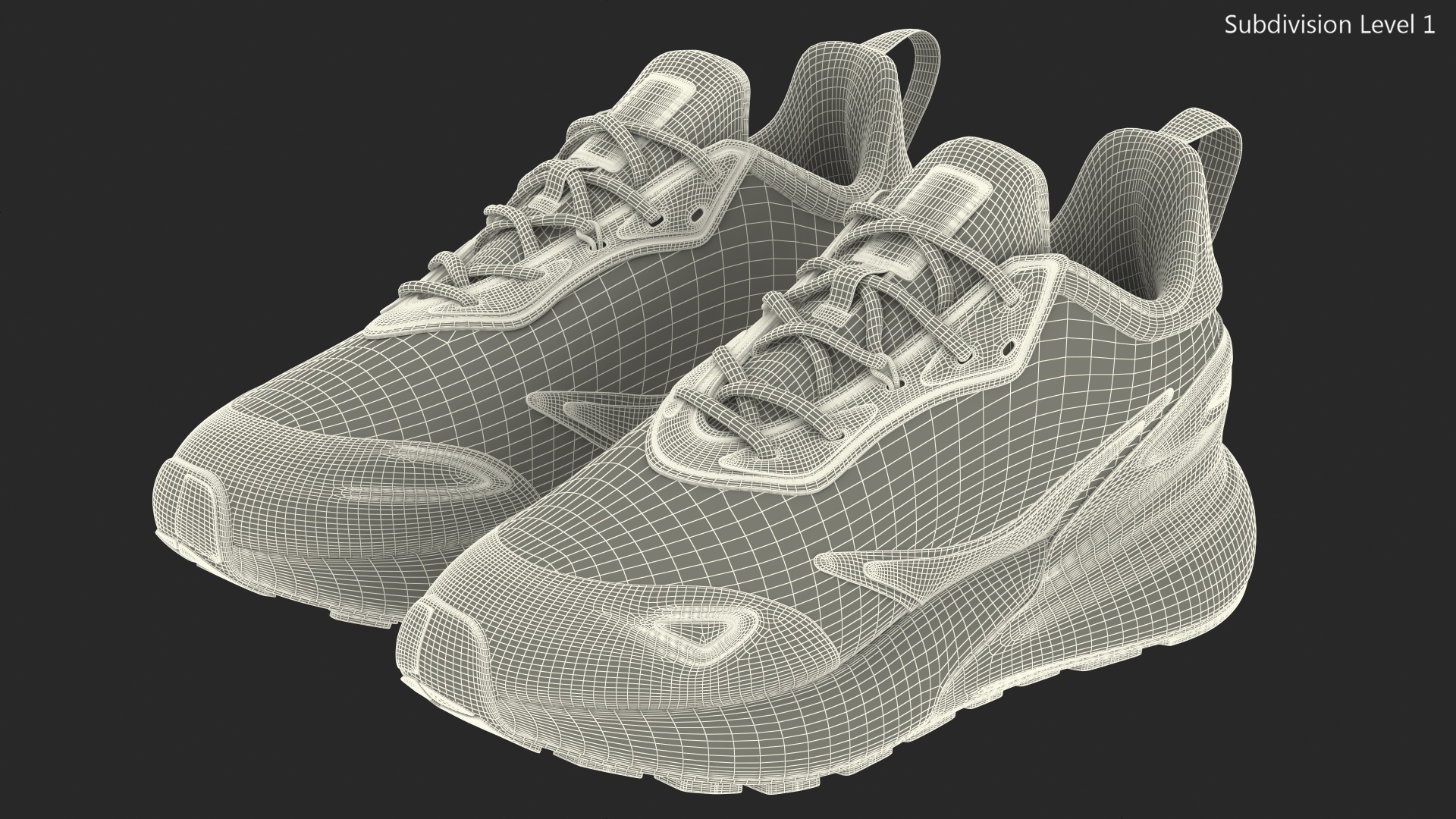 Sneakers Green 3D model