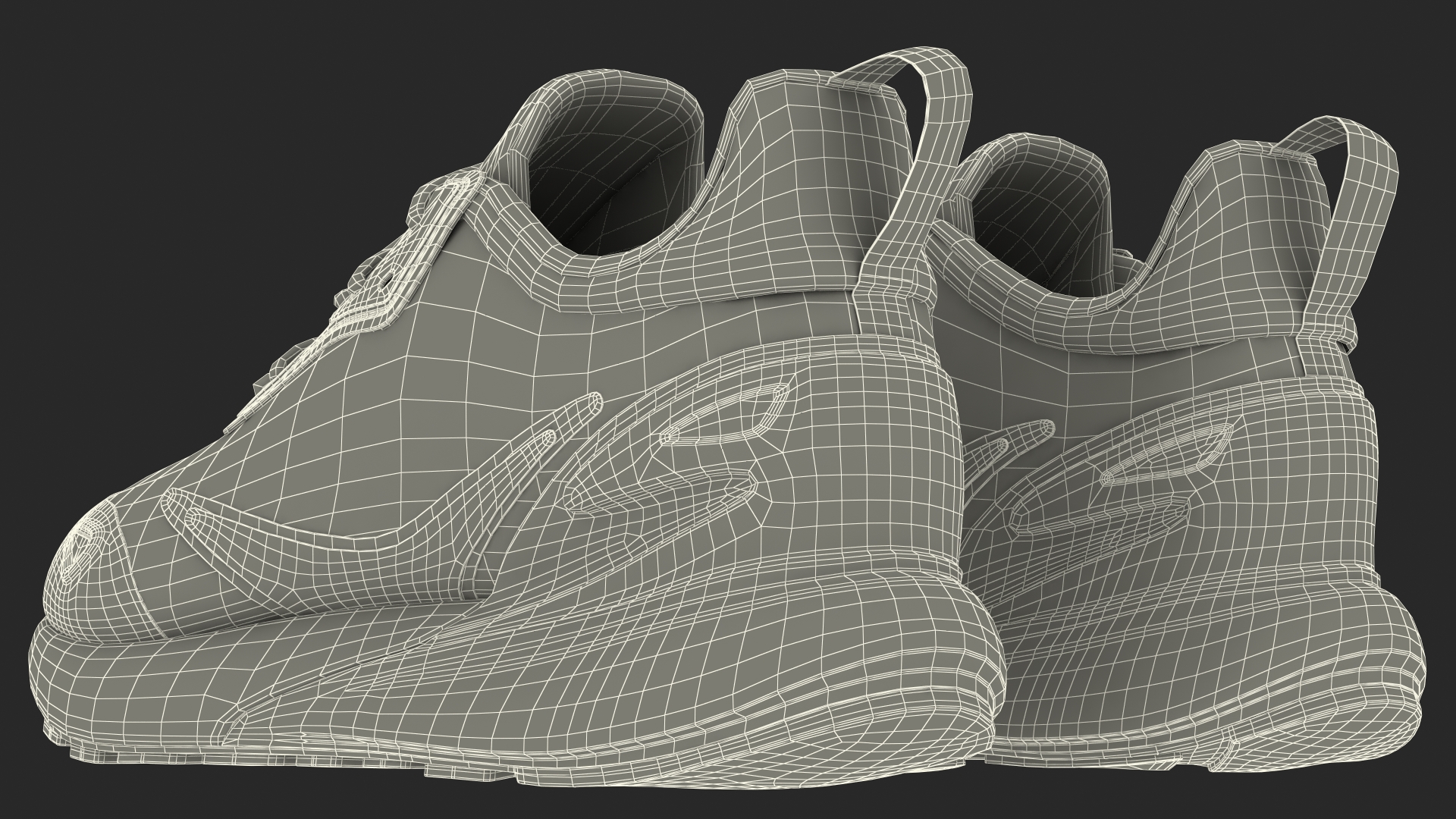 Sneakers Green 3D model