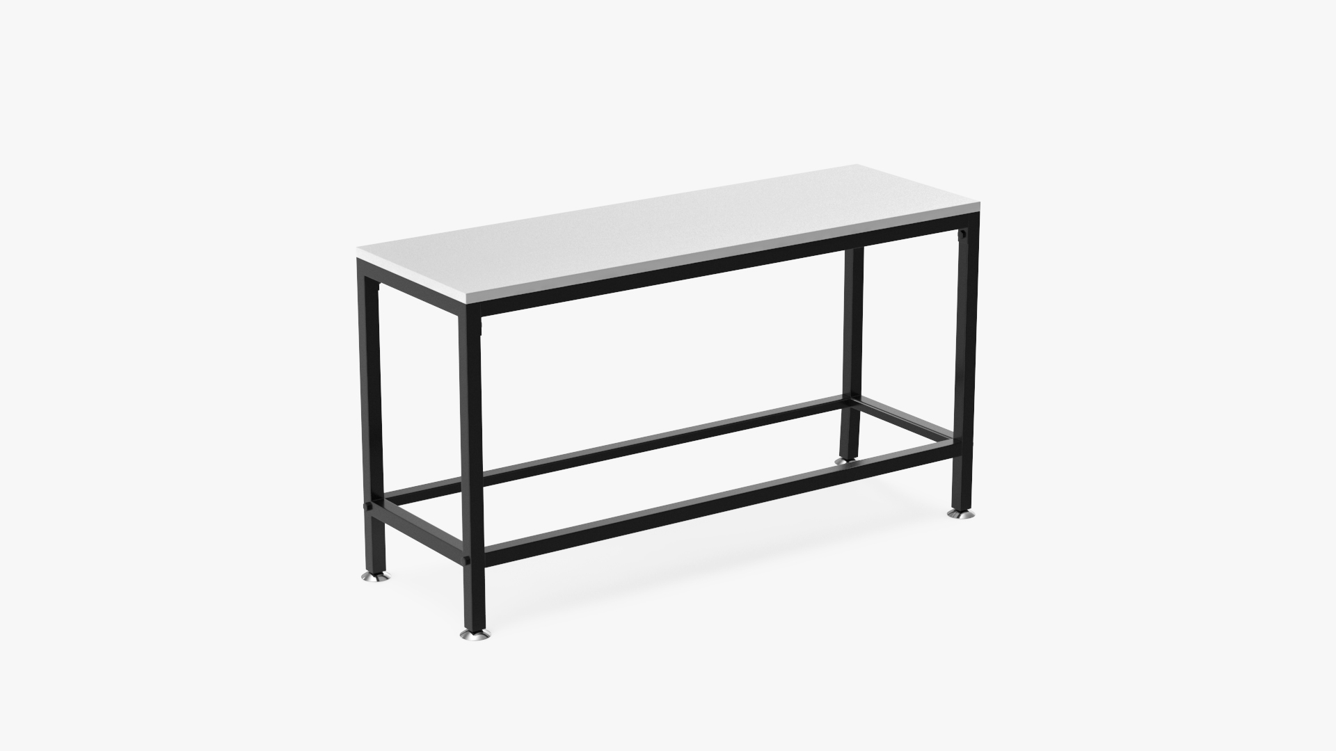 3D Low Shelf Black Color