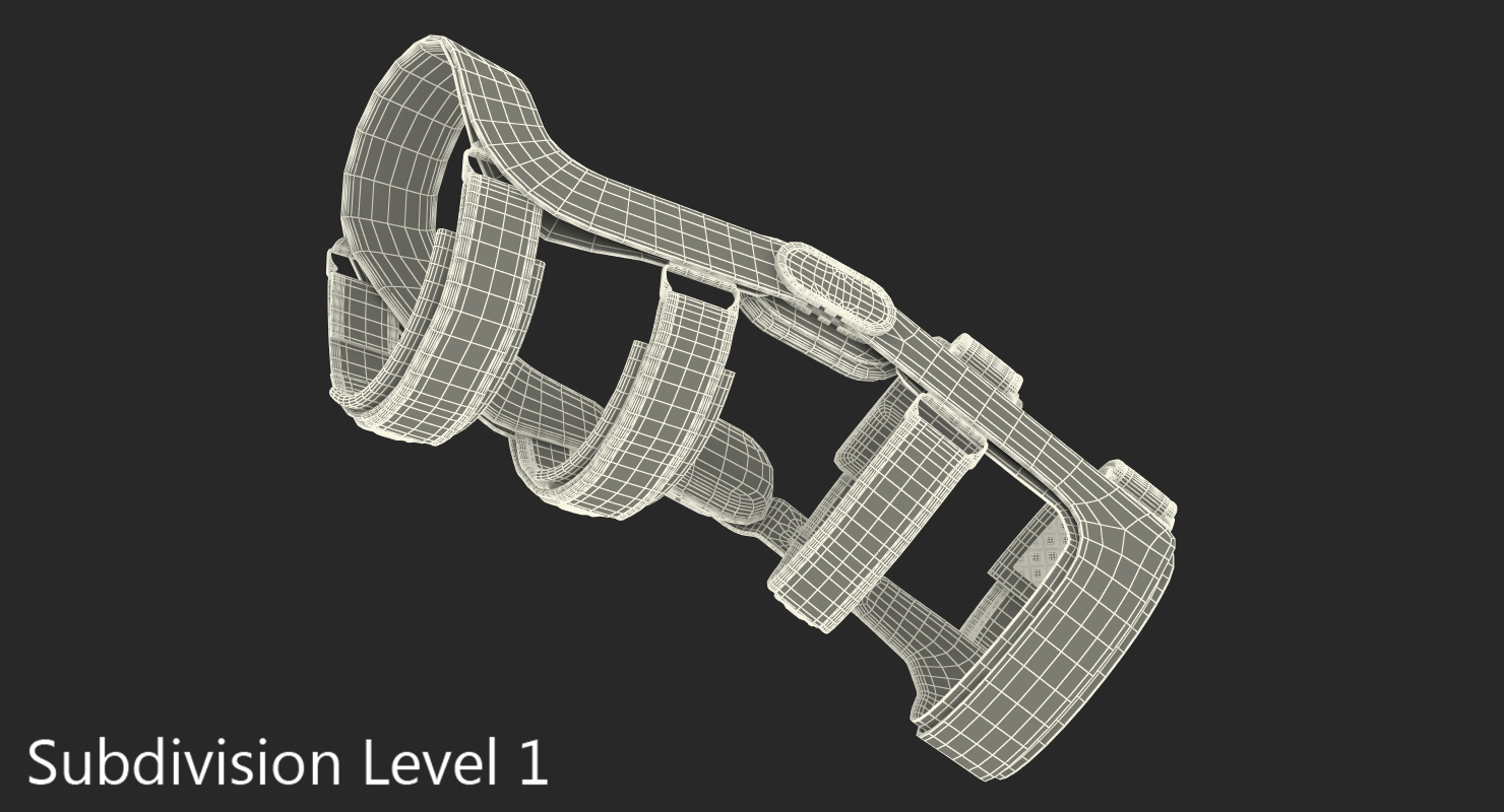 3D model Knee Brace Generic 2