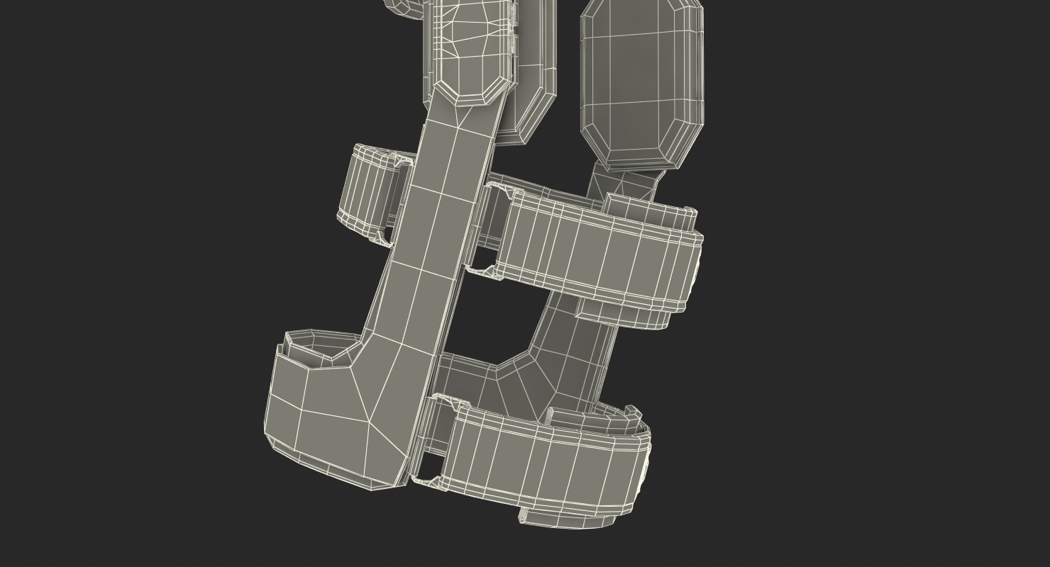 3D model Knee Brace Generic 2