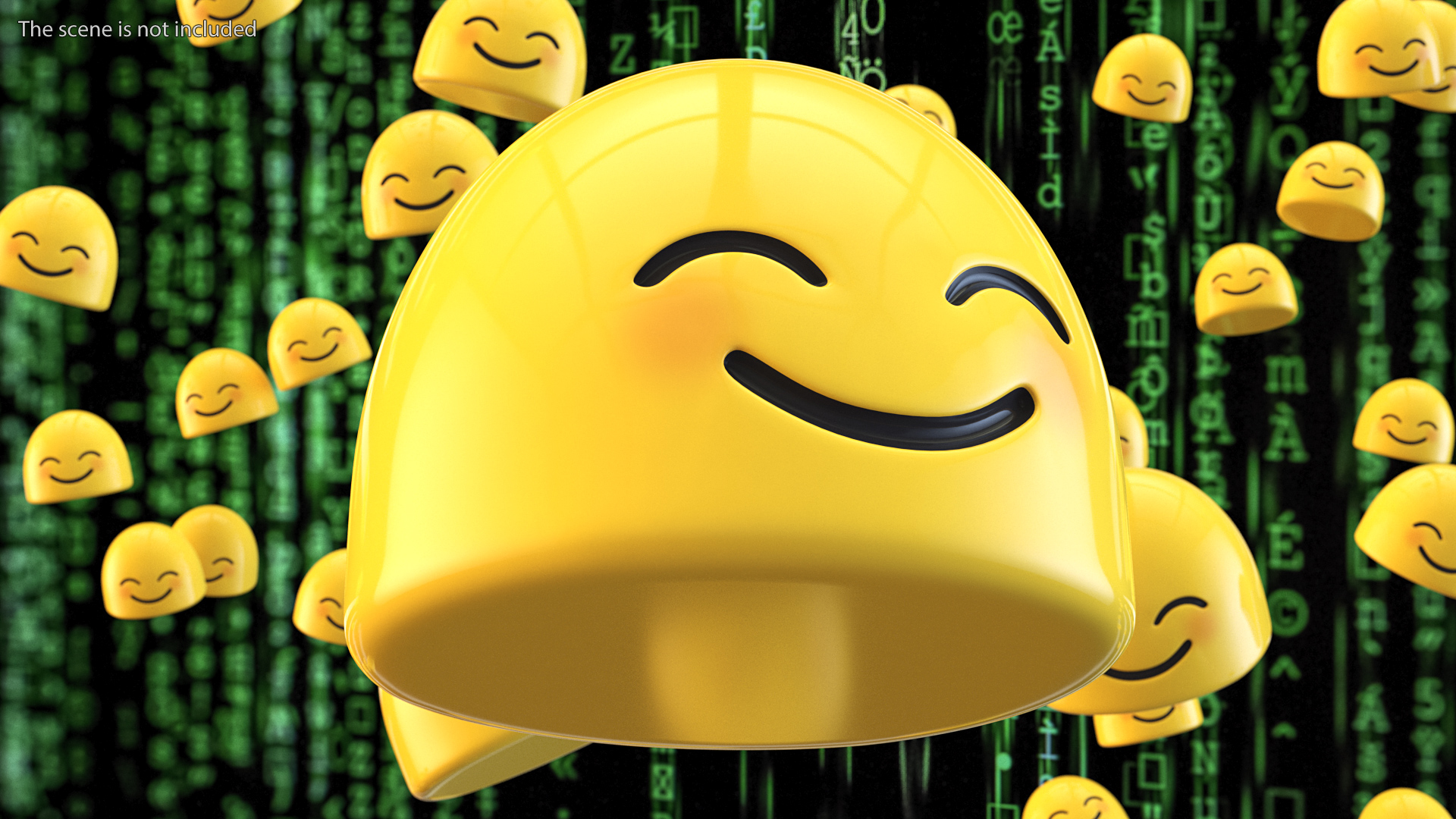 3D model Smiley Face Android Emoji
