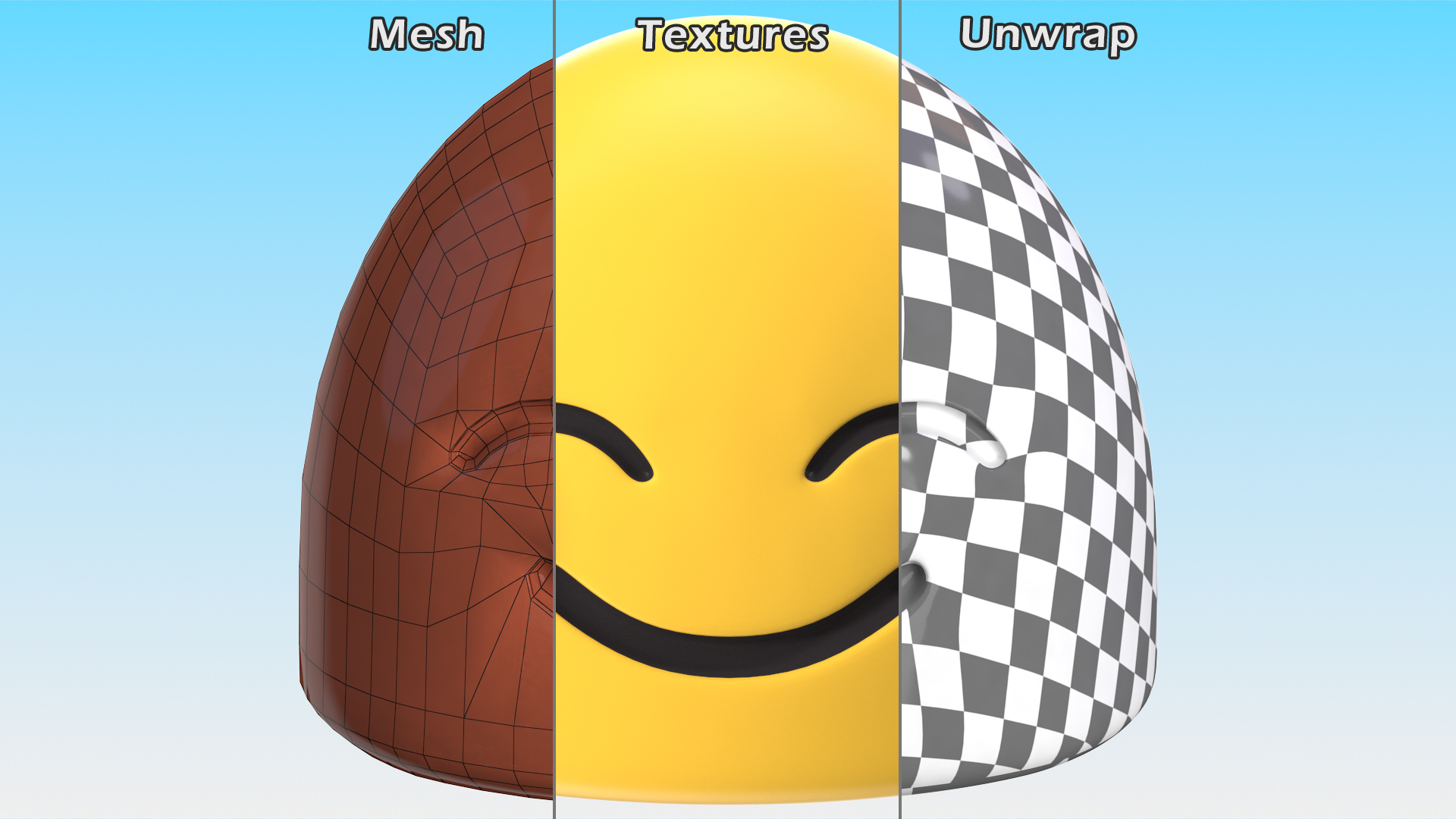 3D model Smiley Face Android Emoji