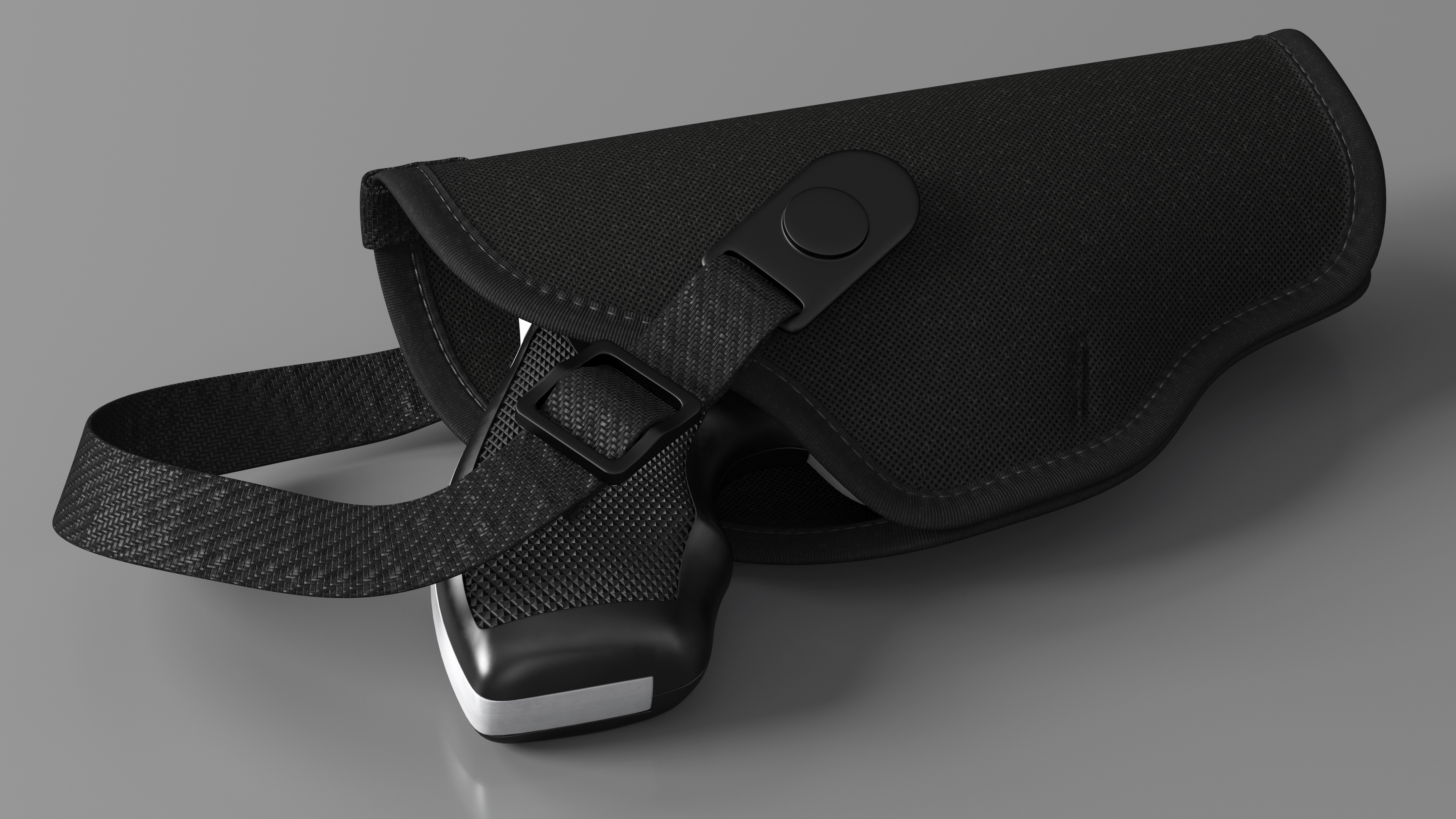 3D Revolver and Nylon Belt Holster