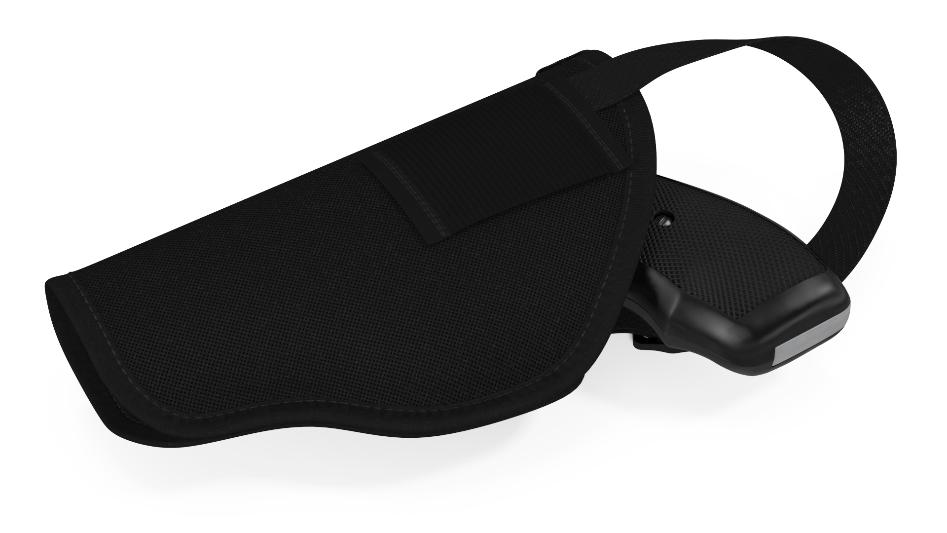 3D Revolver and Nylon Belt Holster