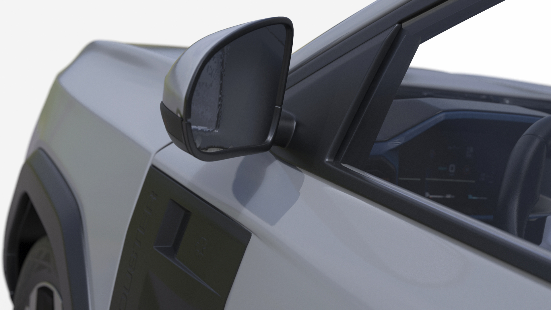 3D Dacia Duster 2024 Crossover White model