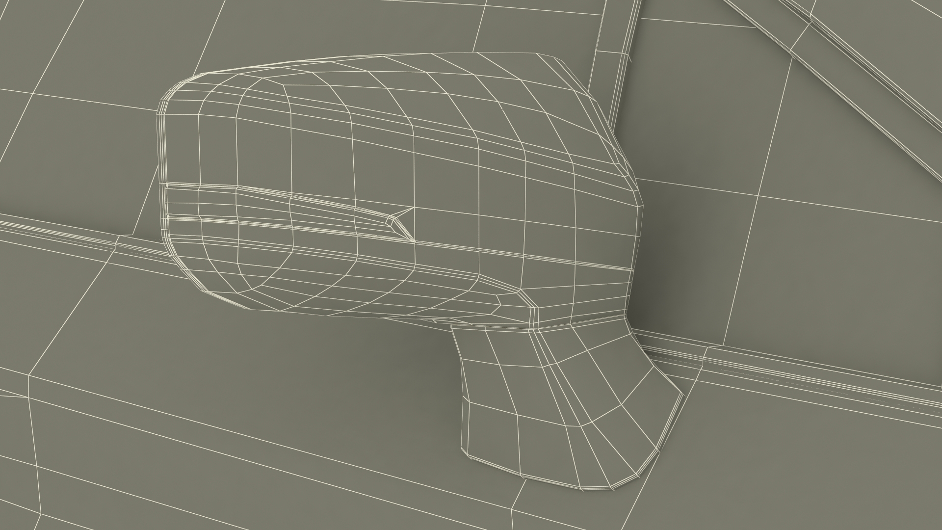 Compact Crossover Simple Interior Red 3D