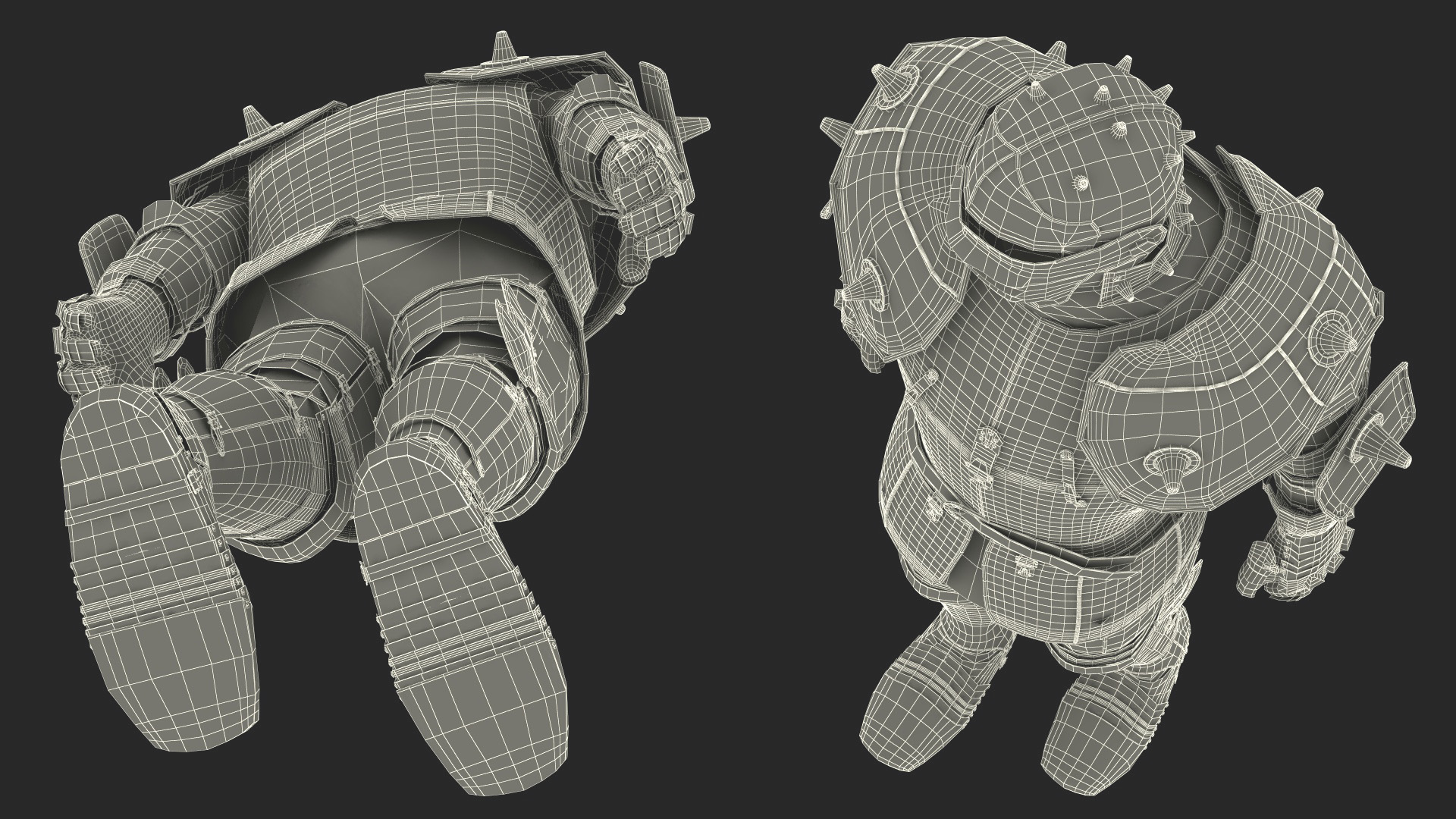 Traditional Knight Armor Suit 3D model