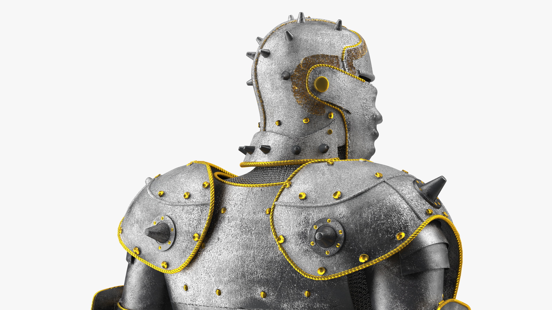 Traditional Knight Armor Suit 3D model