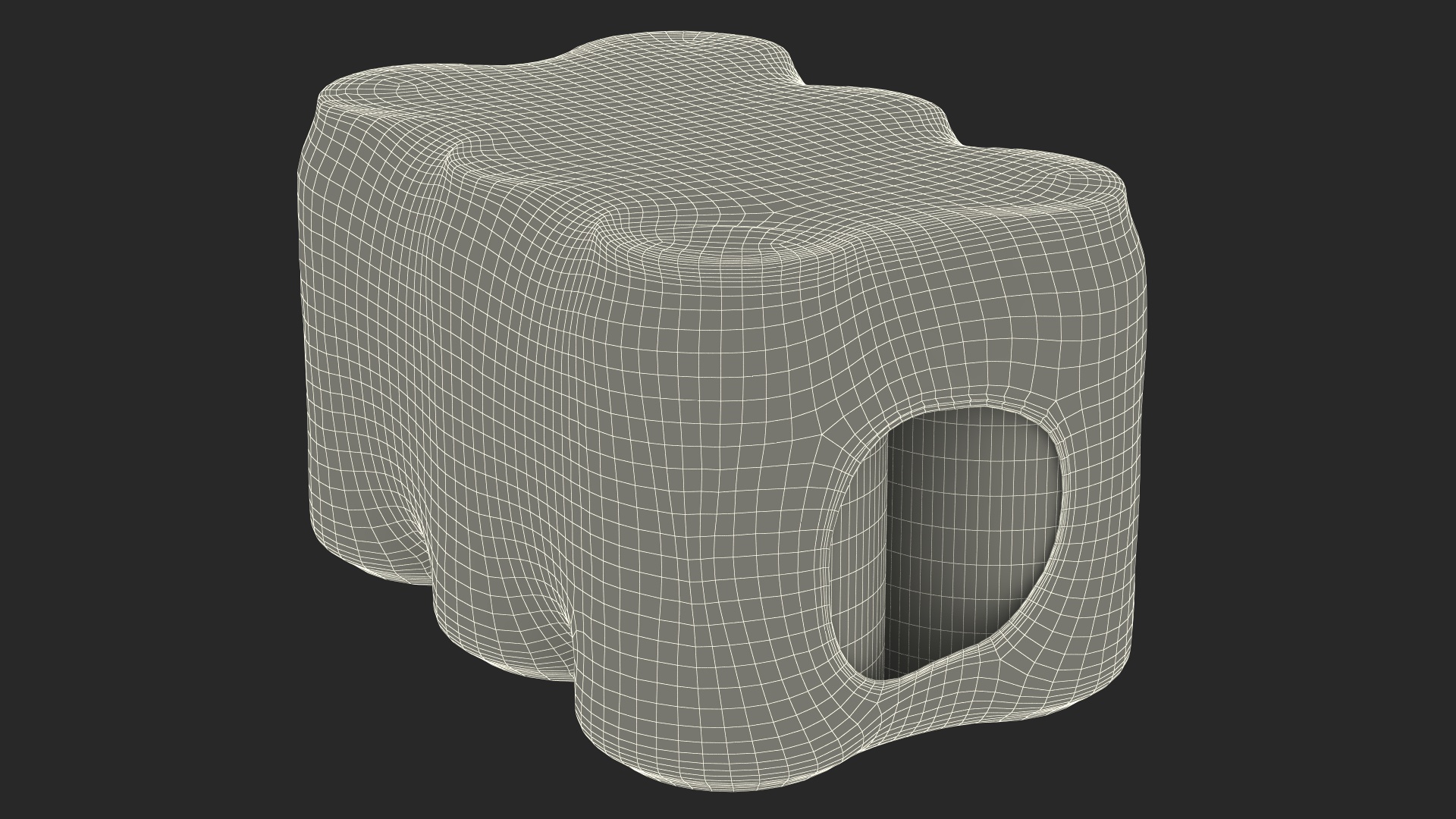 3D model 330ml 6psc Beverage Can Transparent Pack