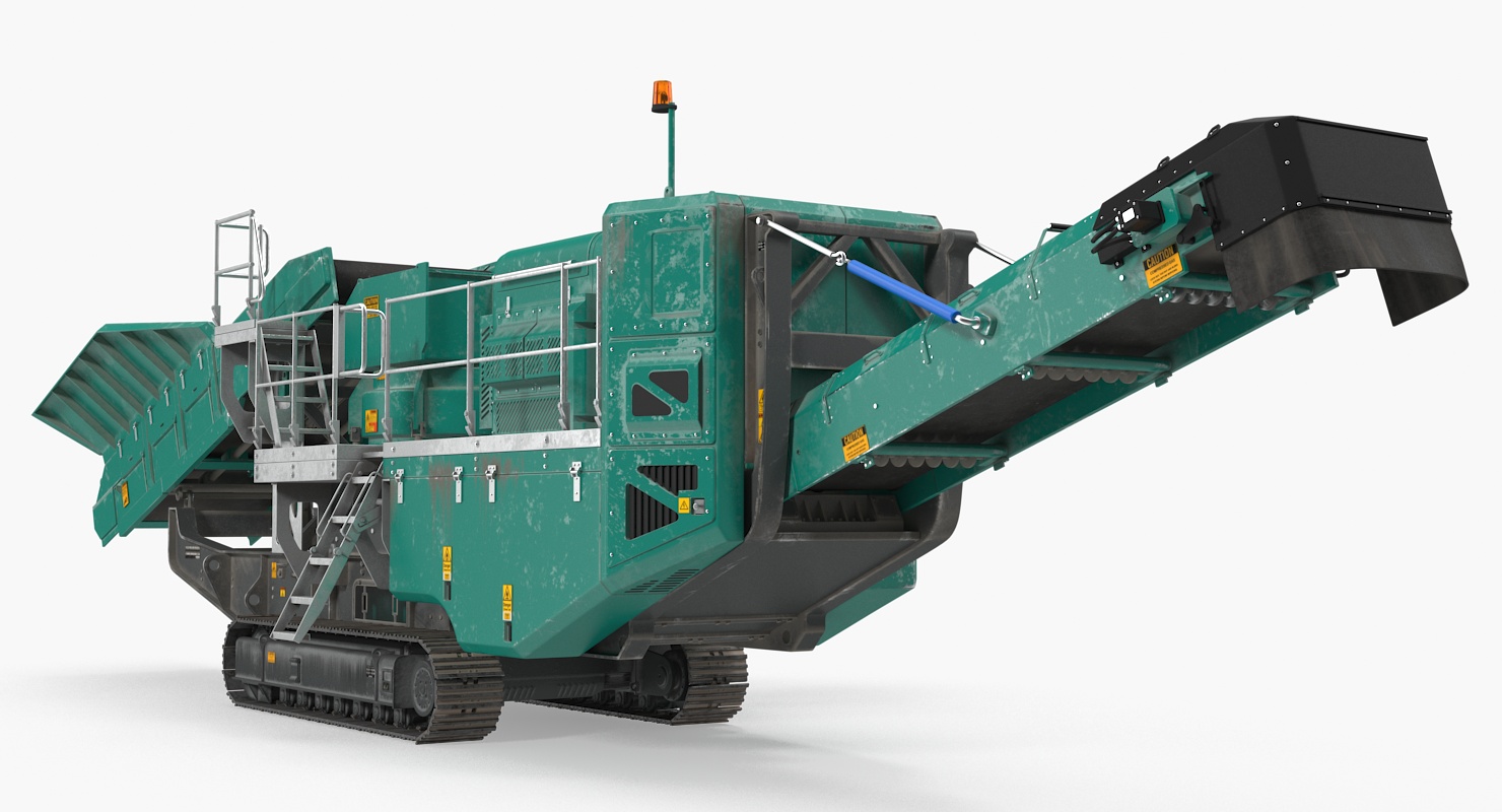 3D Cone Crusher Machine Dirty