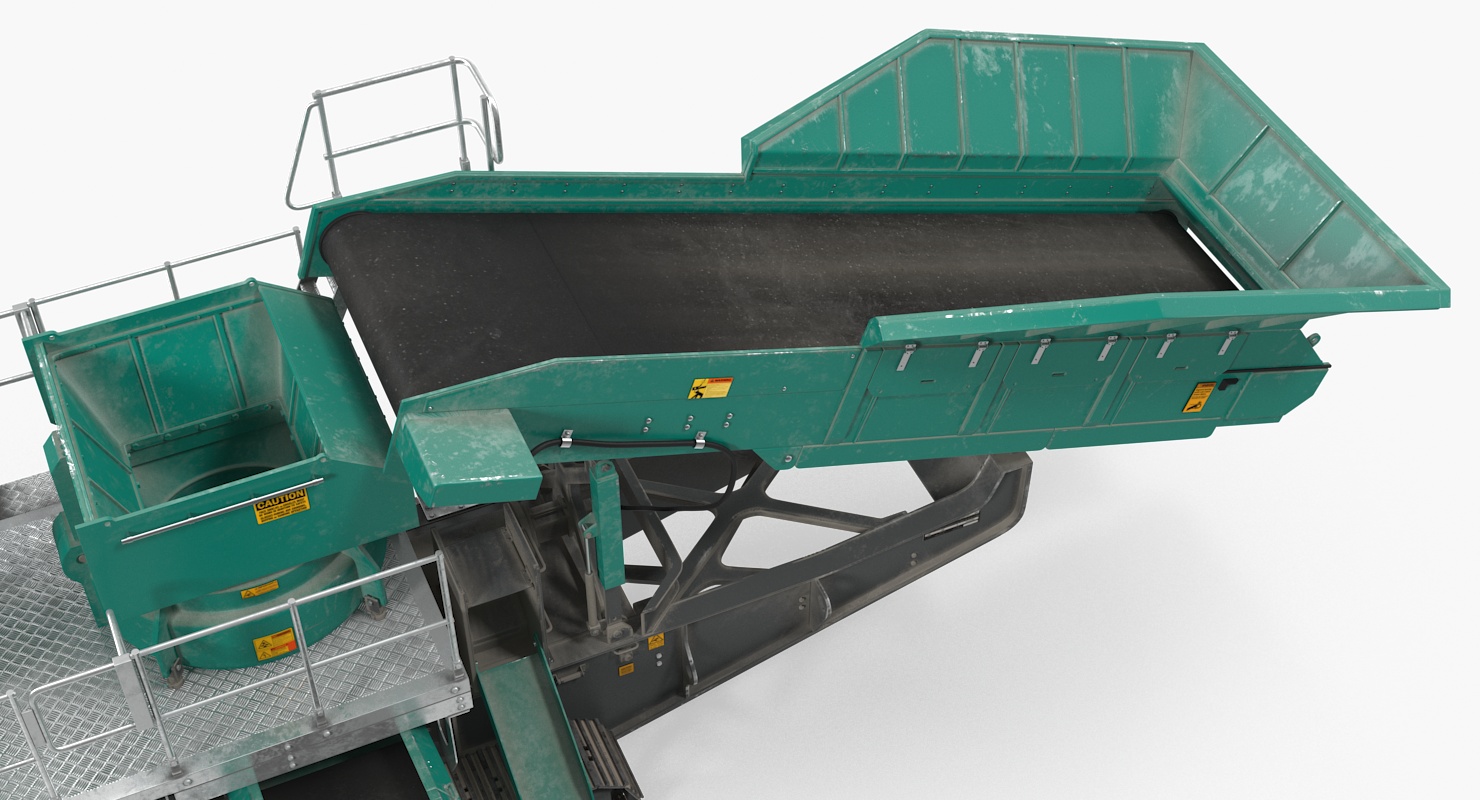 3D Cone Crusher Machine Dirty