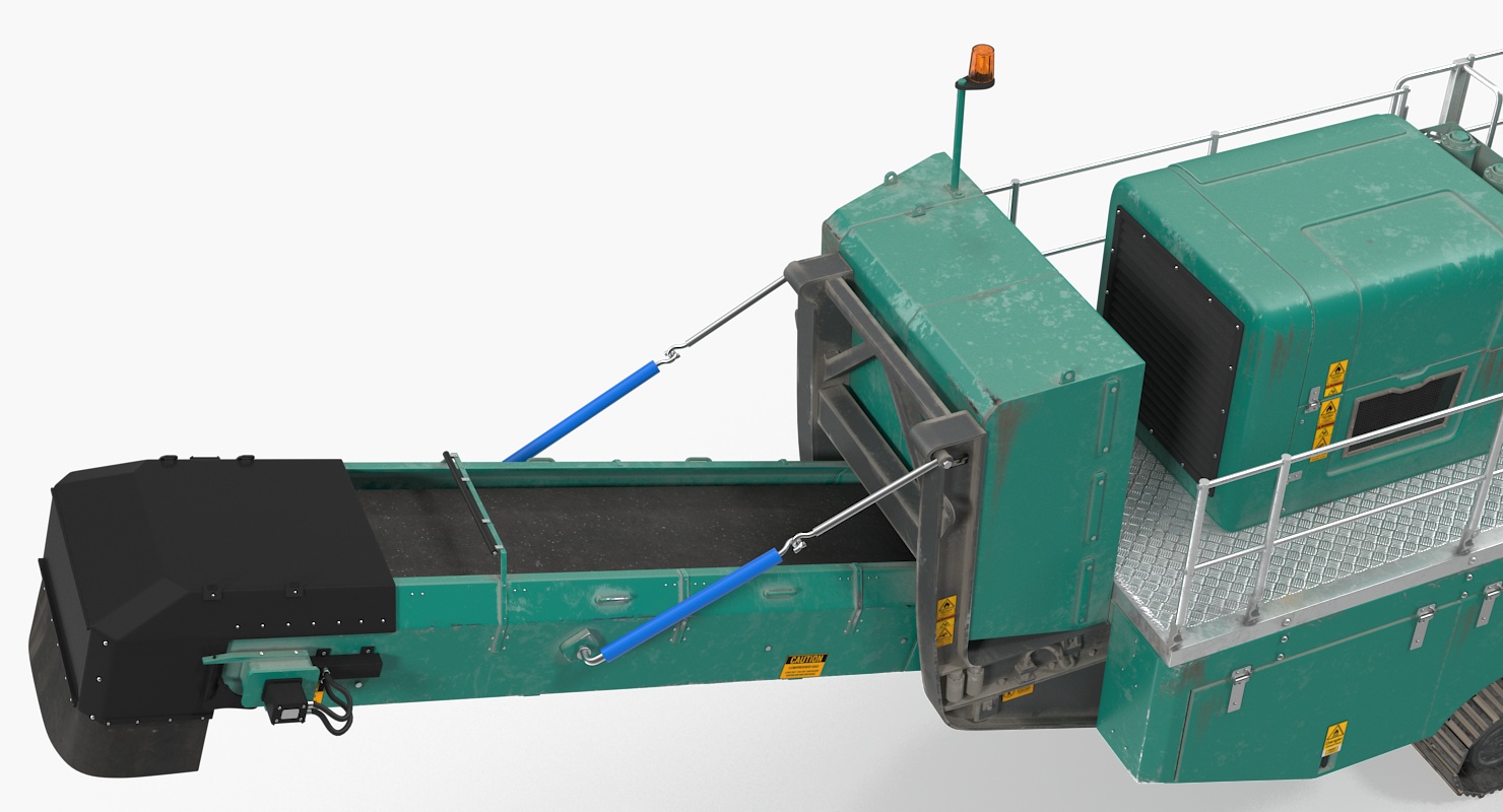 3D Cone Crusher Machine Dirty