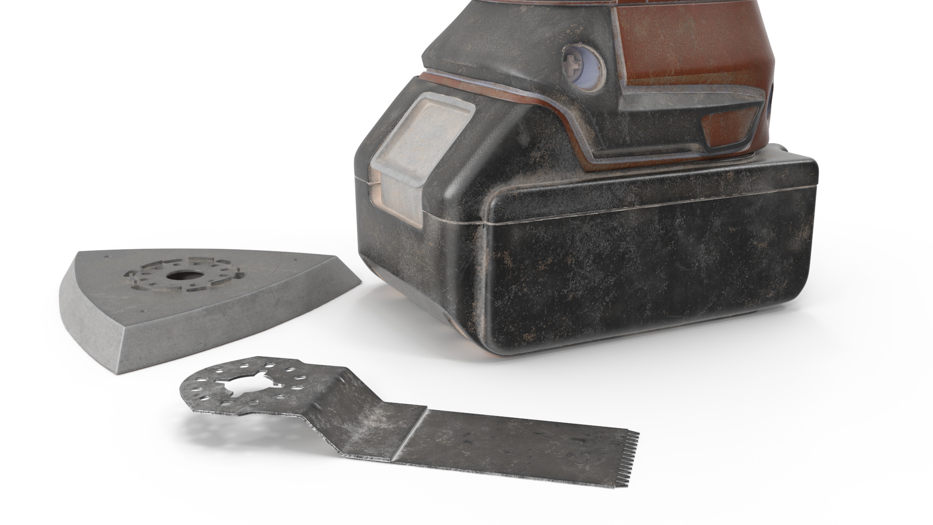 3D model Multi Purpose Oscillating Tool Used