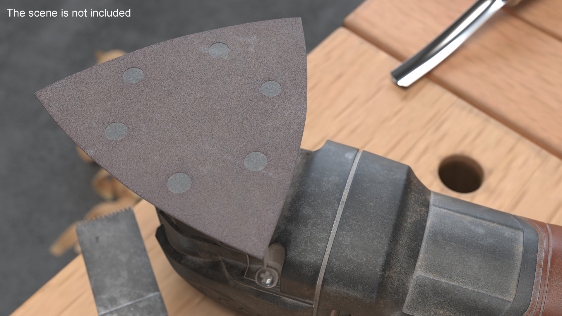 3D model Multi Purpose Oscillating Tool Used