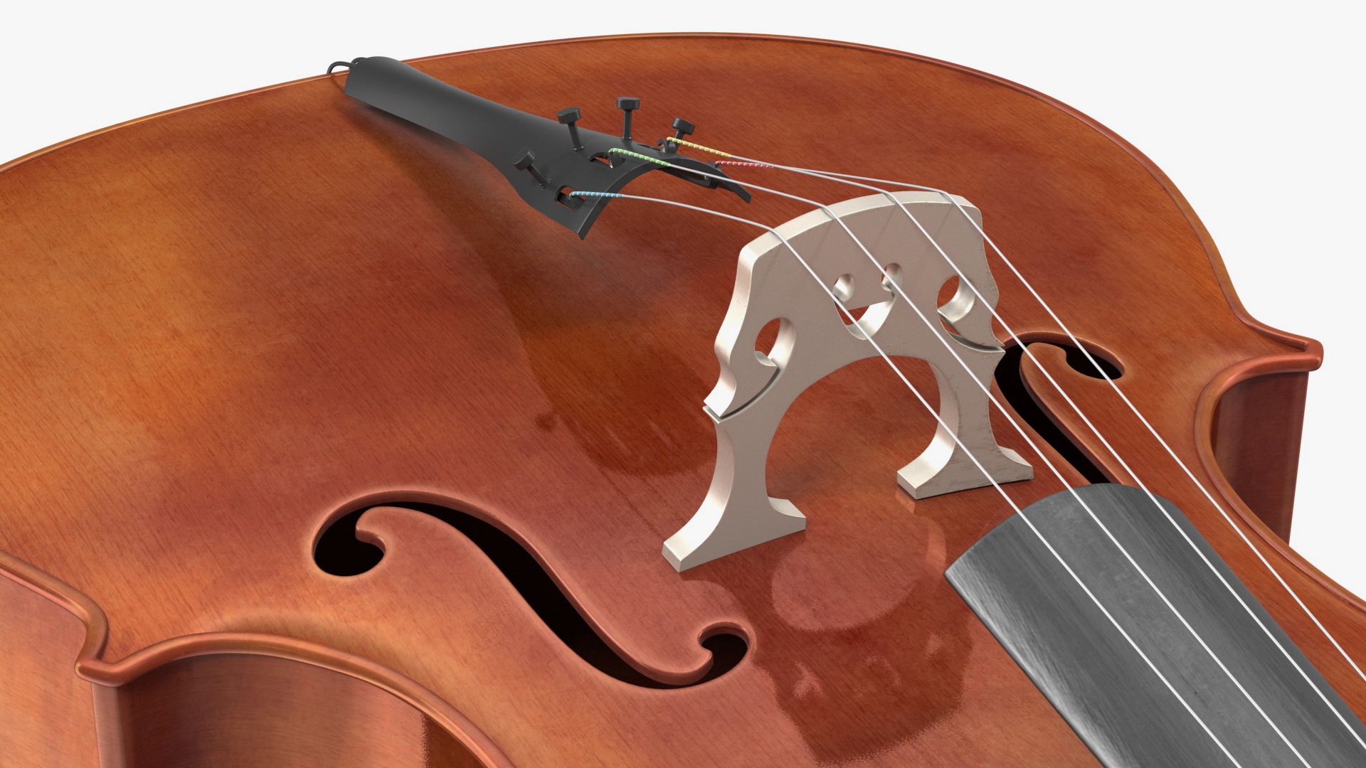 3D Cello Carbon Fiber Hard Case model