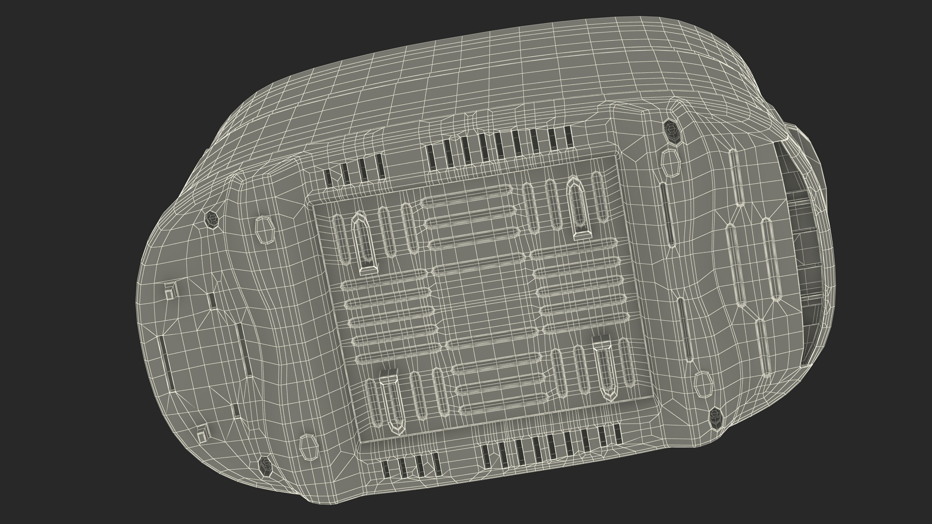 Toaster Carrying Hot Dog 3D model