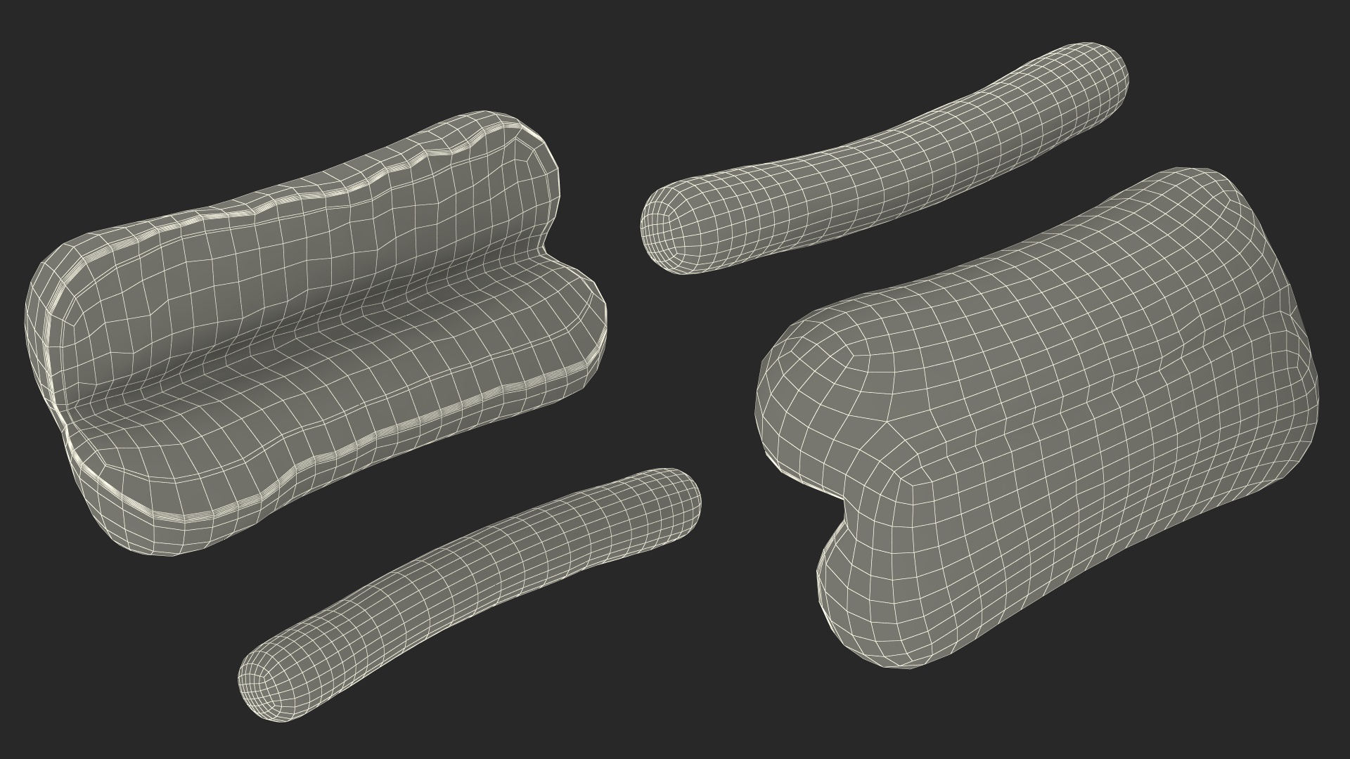 Toaster Carrying Hot Dog 3D model