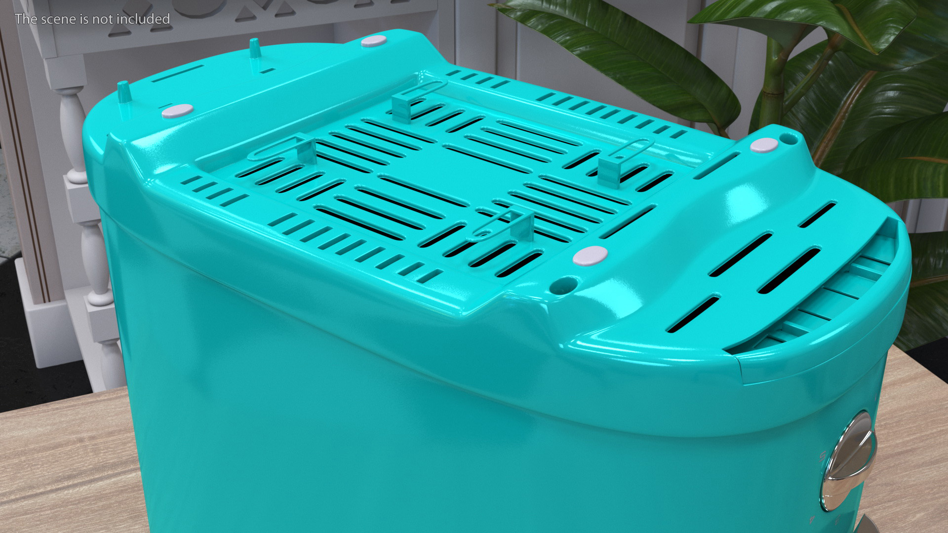 Toaster Carrying Hot Dog 3D model